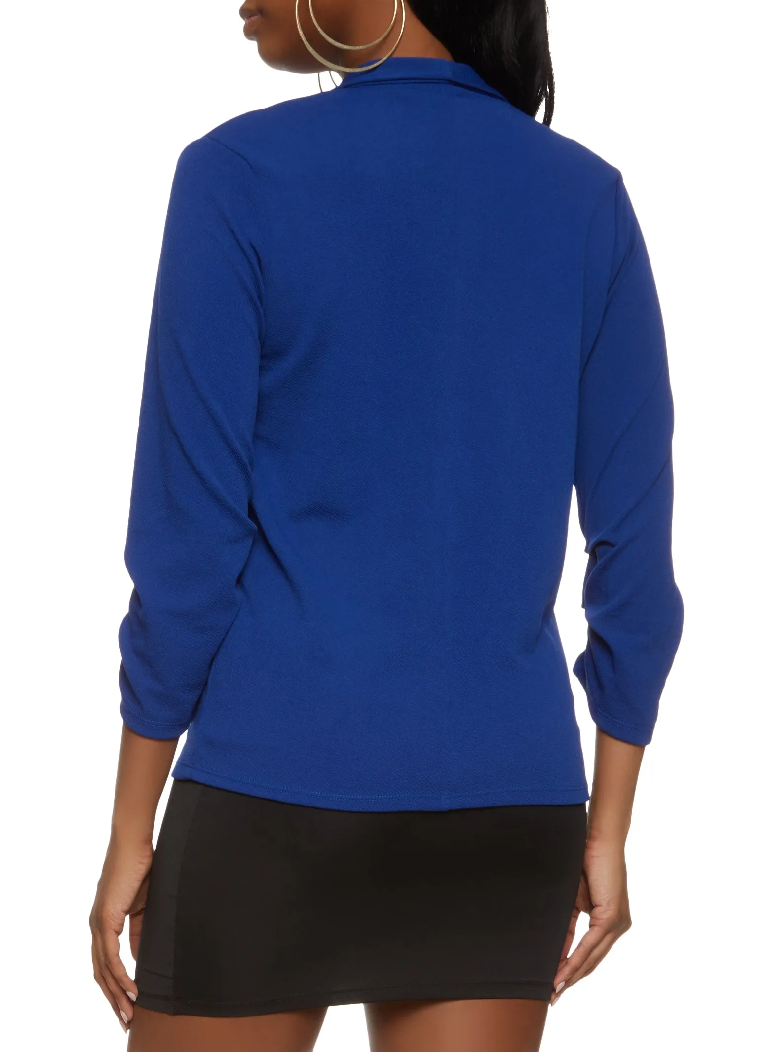 Crepe Knit Chain Detail Blazer sold by Rainbow product image thumbnail 2