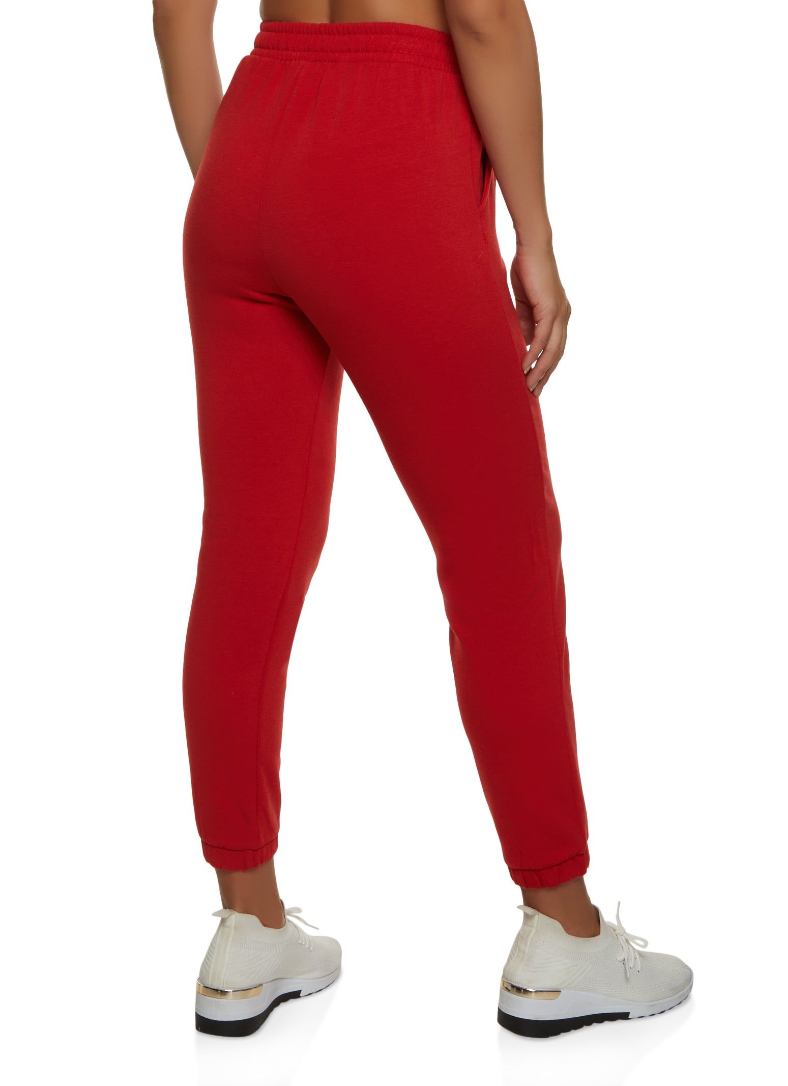 Fleece Faux Drawstring Sweatpants sold by Rainbow product image thumbnail 2