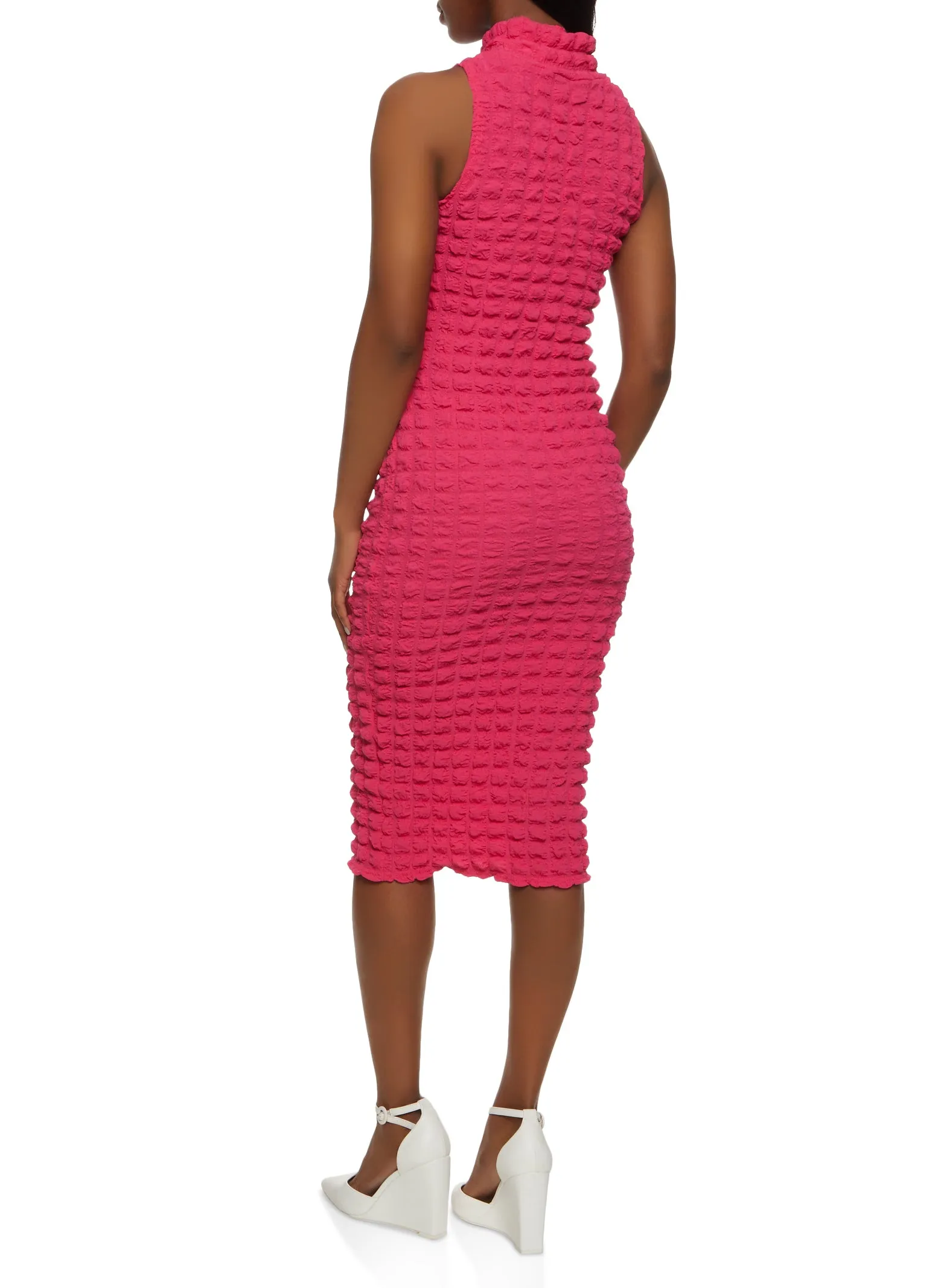 Bubble Knit Tank Midi Dress sold by Rainbow product image thumbnail 3
