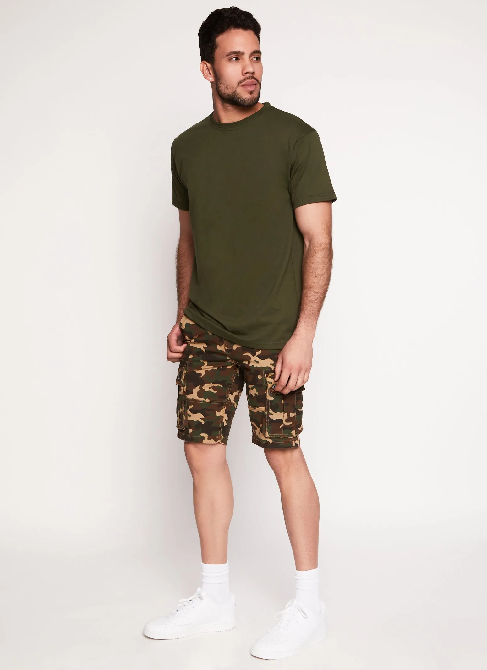 Mens Basic Crew Neck T Shirt sold by Rainbow product image thumbnail 2