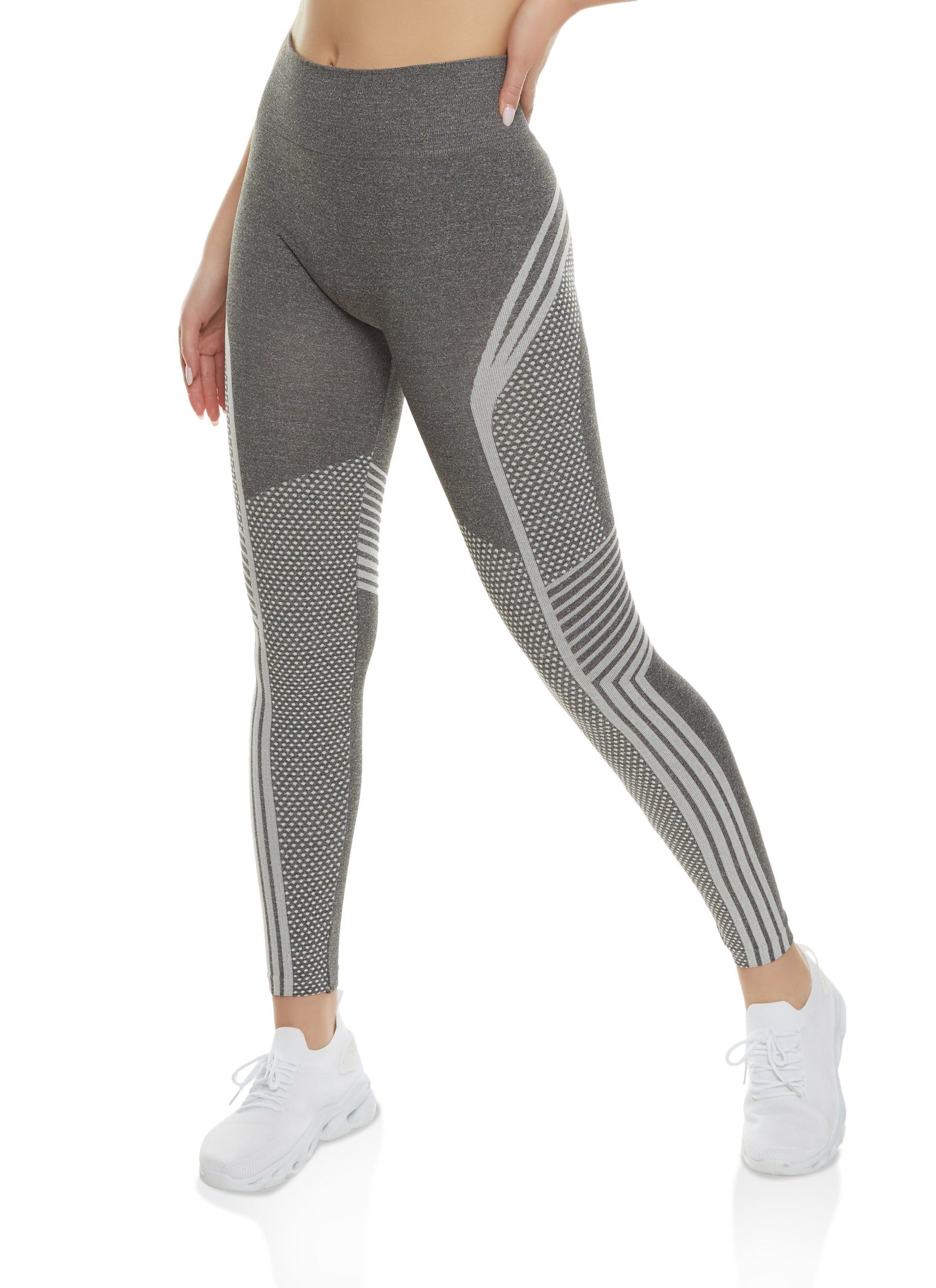 Seamless Printed High Waist Leggings sold by Rainbow