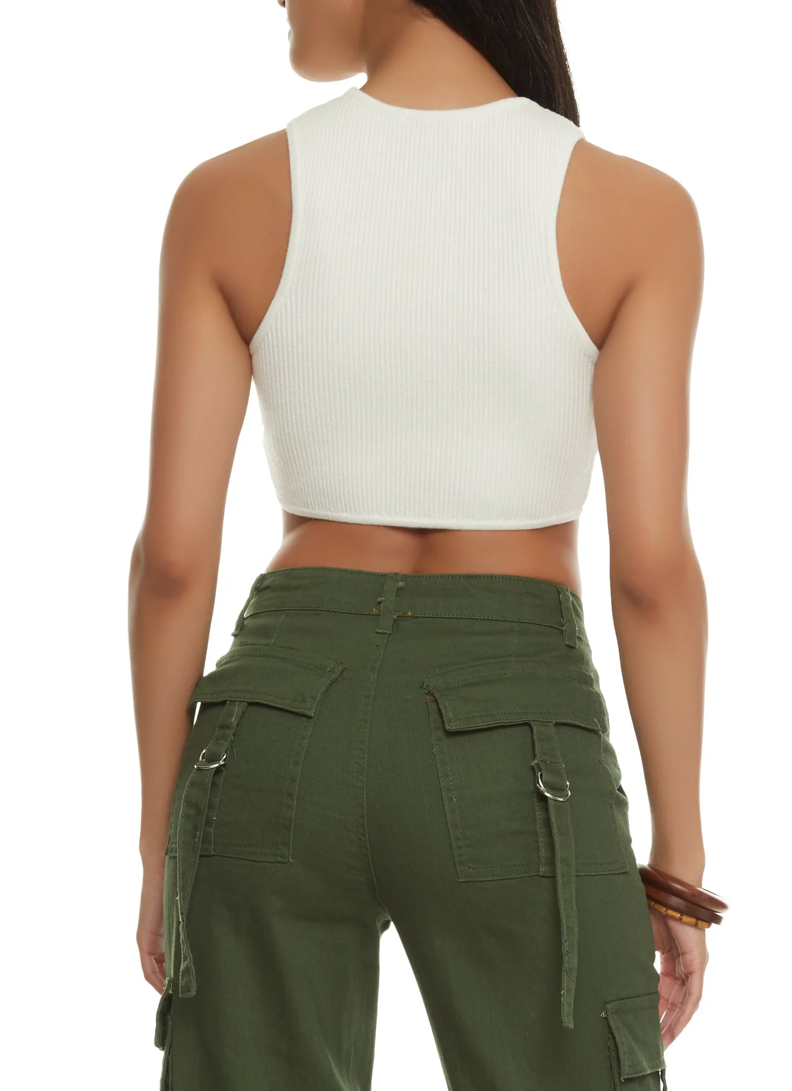 Cropped Sweater Tank Top sold by Rainbow product image thumbnail 2