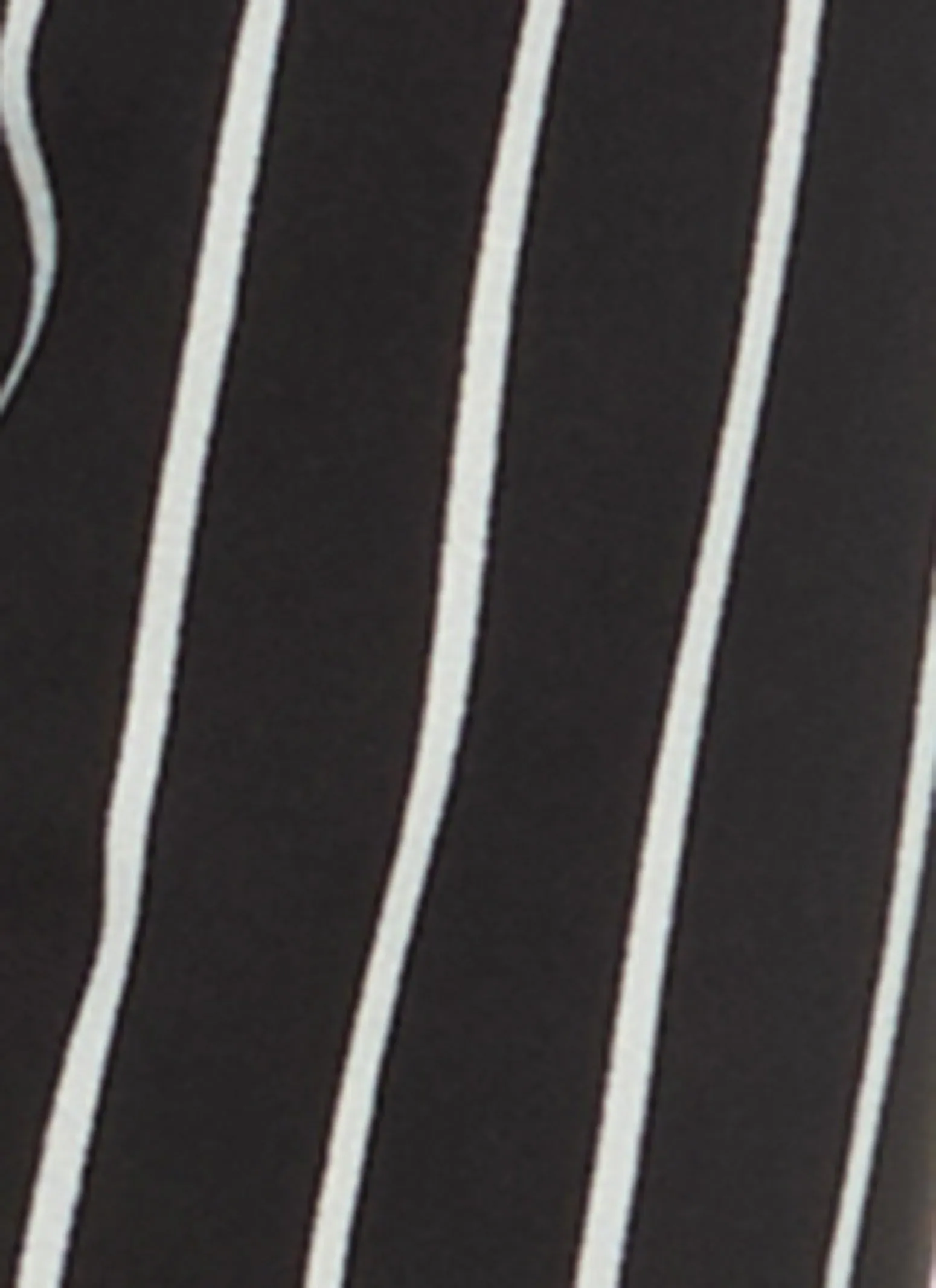 Plus Size Crepe Knit Striped Button Front Blazer sold by Rainbow product image thumbnail 4