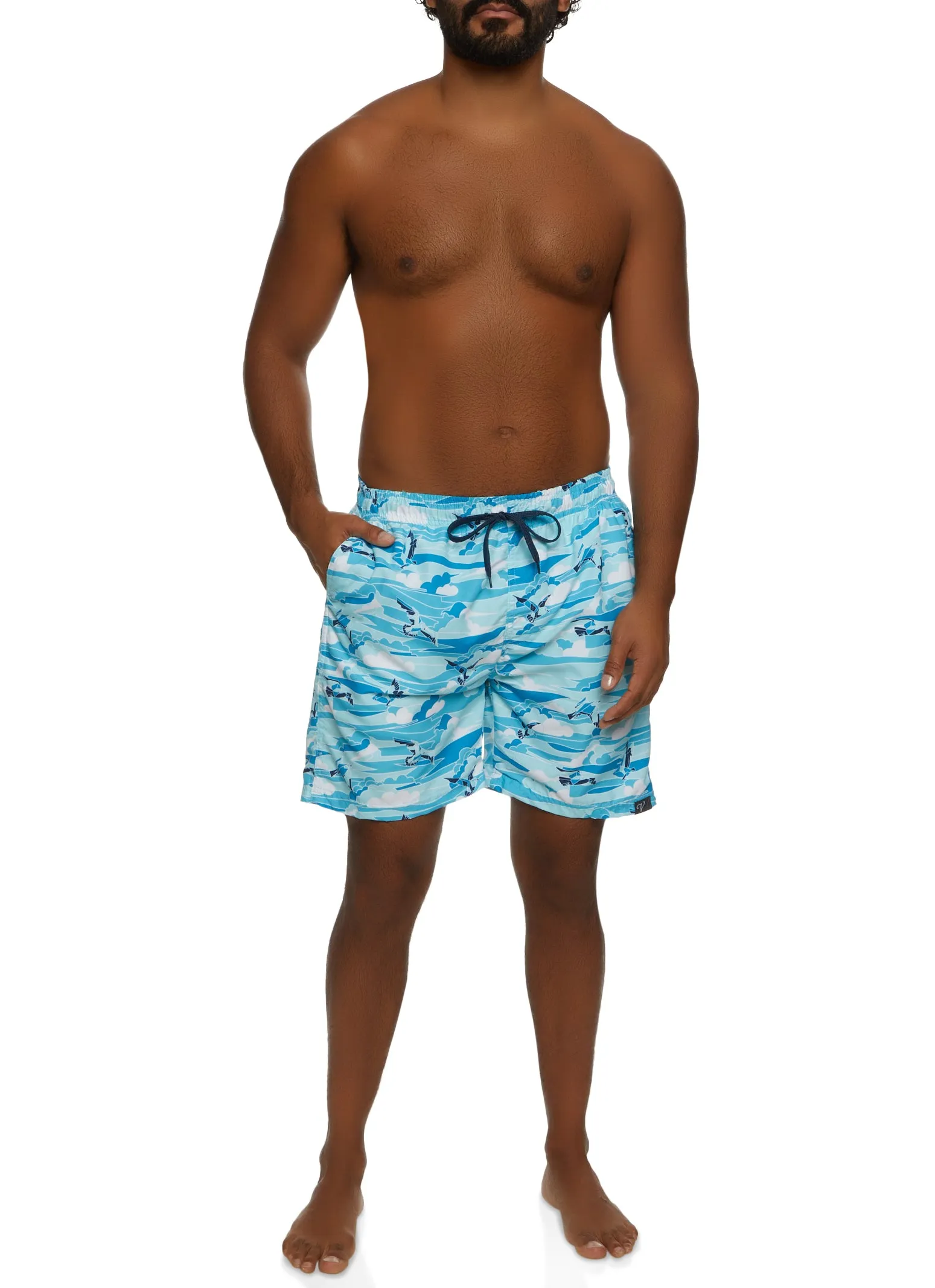 Mens Patterned Swim Trunks sold by Rainbow product image thumbnail 2