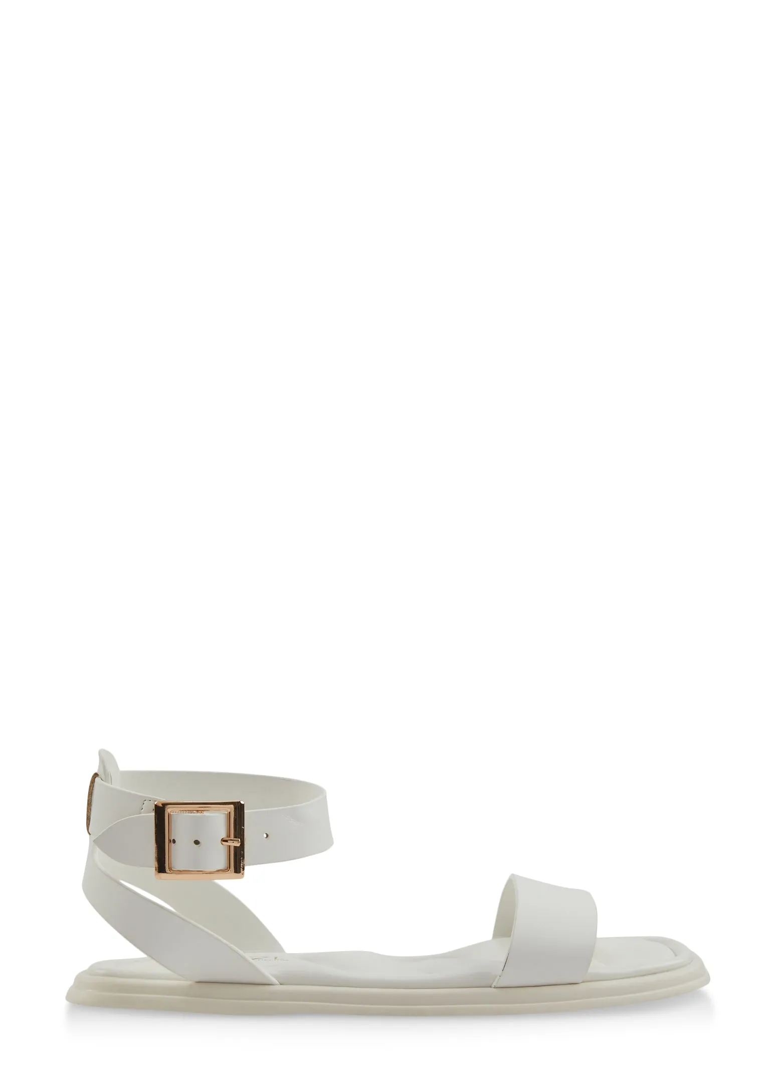 Quilted Sole Ankle Strap Sandals sold by Rainbow product image thumbnail 2