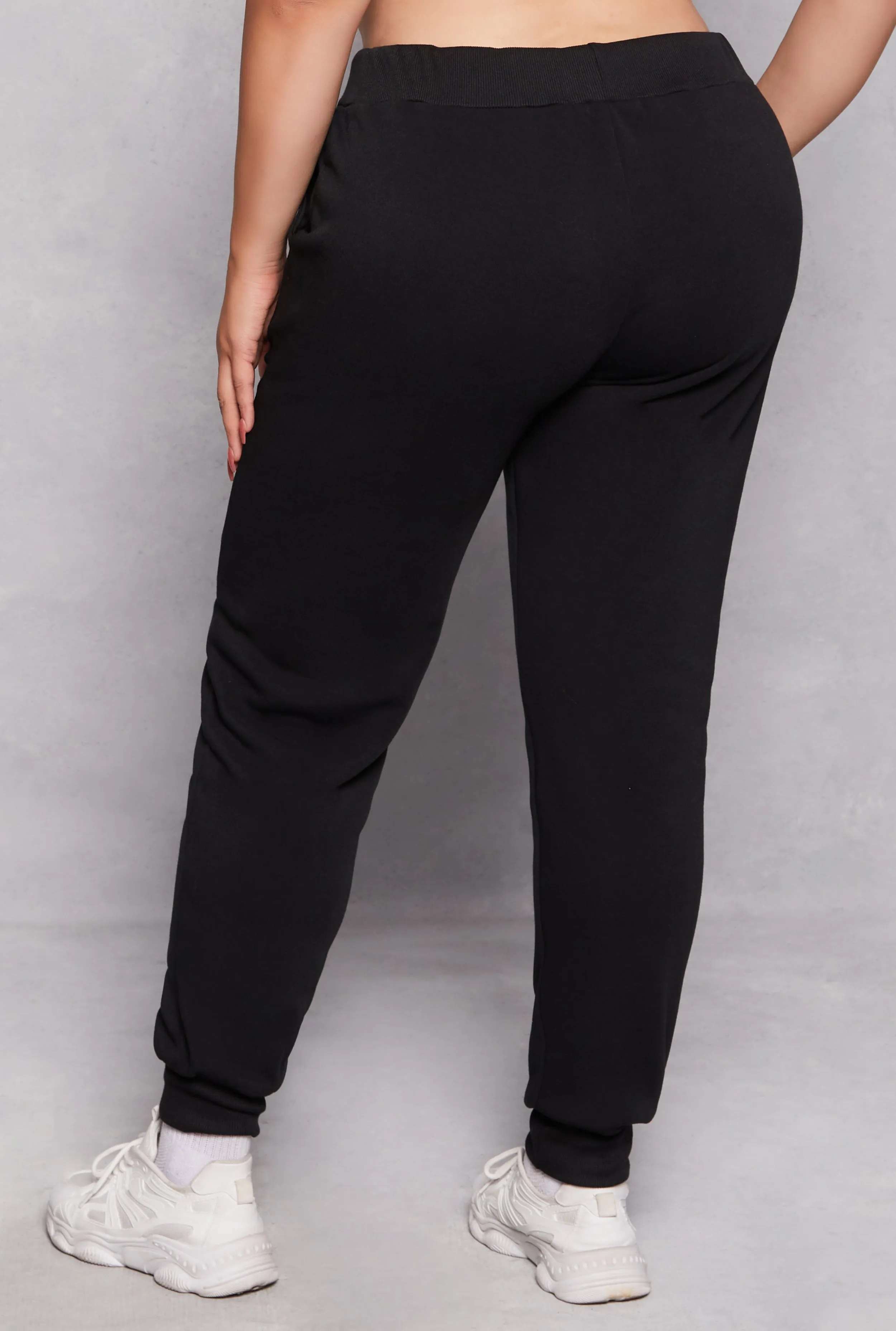 Plus Size Bear Graphic Drawstring Joggers sold by Rainbow product image thumbnail 3