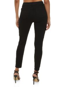 Twill Skinny Cargo Pants sold by Rainbow