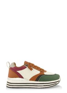 Color Blocked Platform Sneakers sold by Rainbow