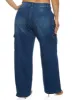Plus Size WAX High Waist Wide Leg Cargo Jeans sold by Rainbow