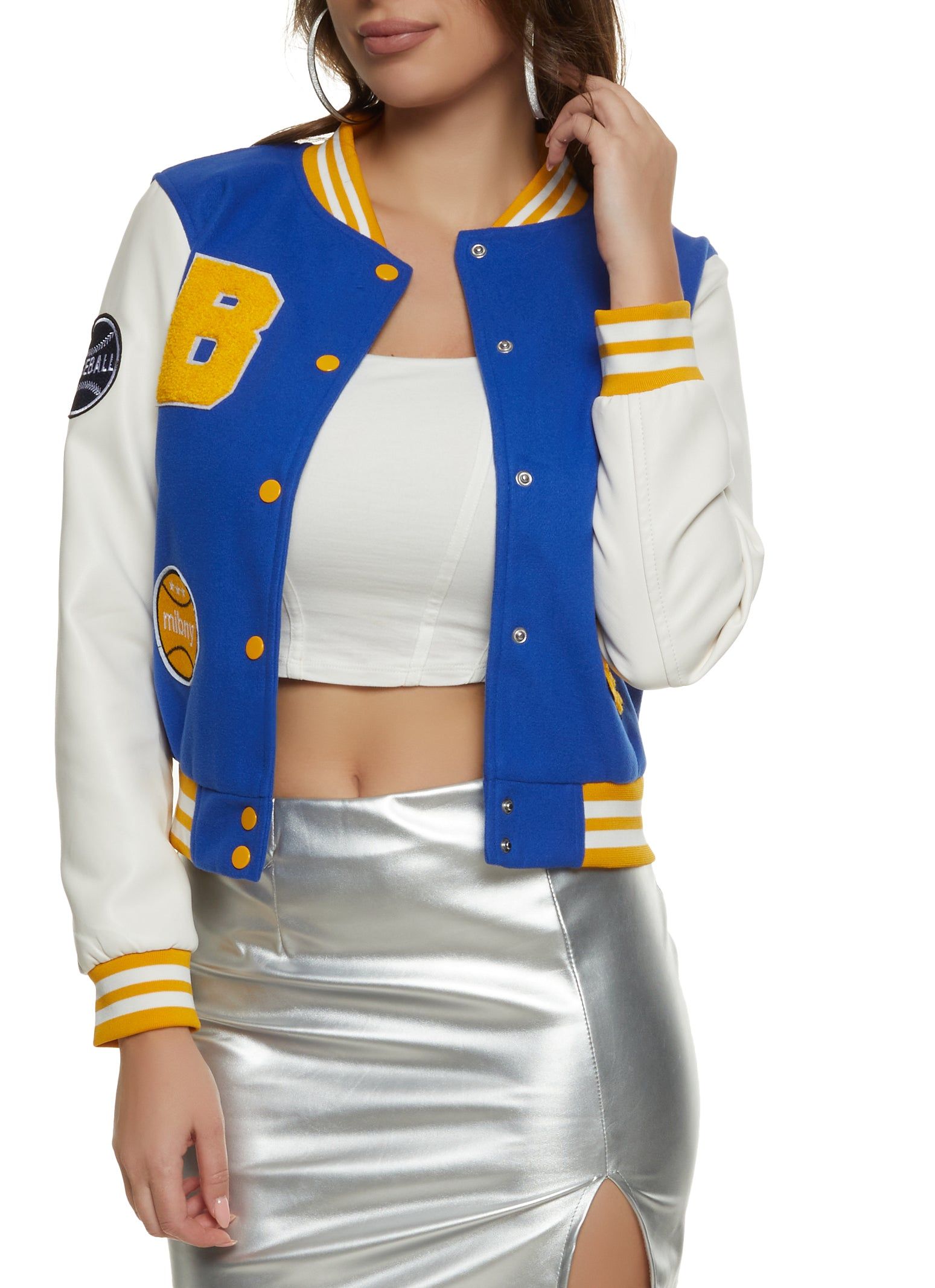 Chenille Patch Letterman Jacket sold by Rainbow