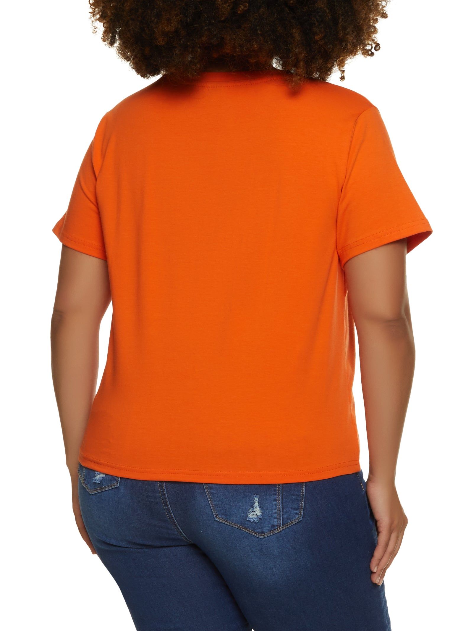 Plus Size Faith Hope Love Rhinestone Graphic Tee sold by Rainbow product image thumbnail 2