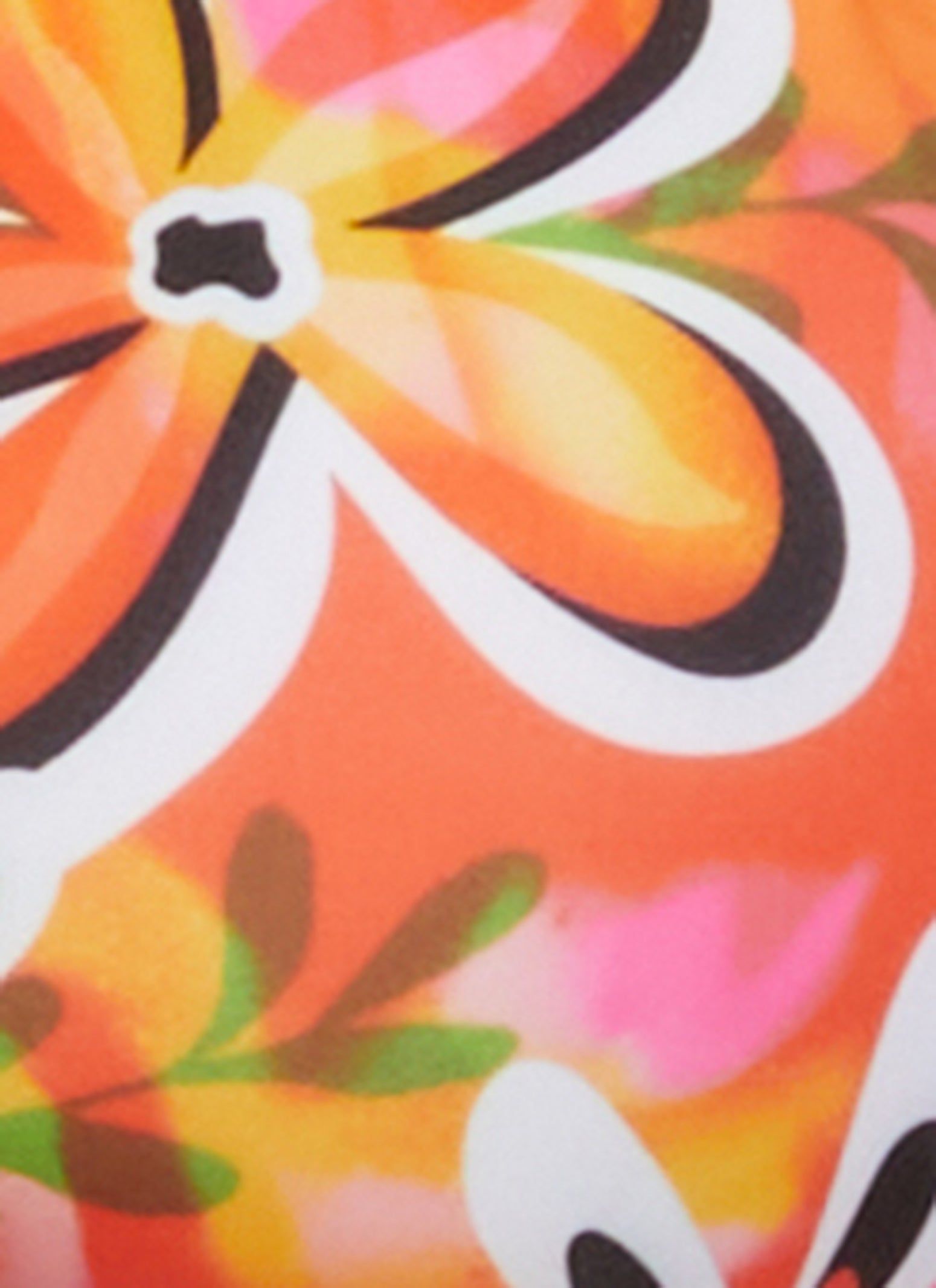Plus Size Floral Triangle Swim Bikini Top sold by Rainbow product image thumbnail 4