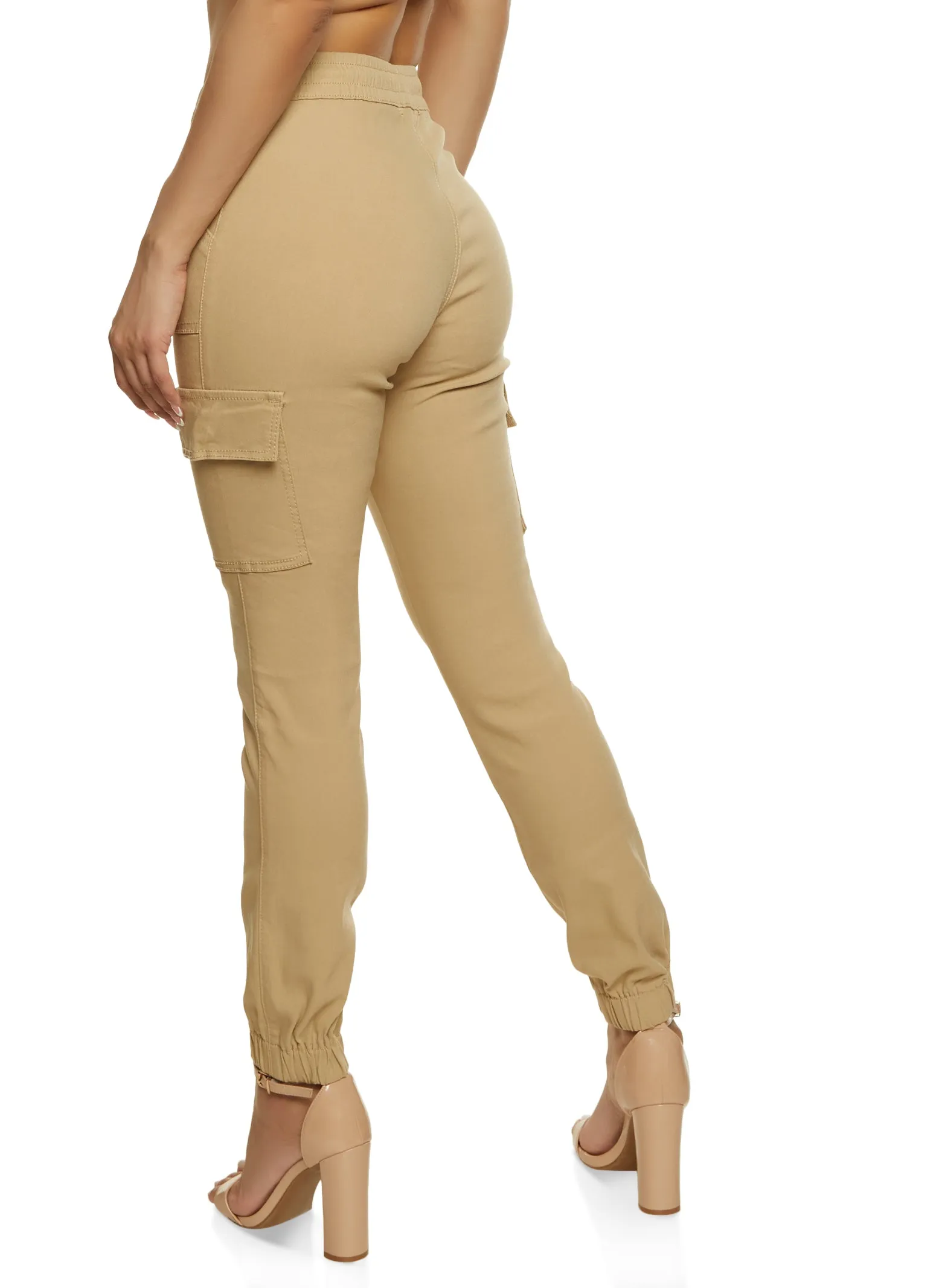 Drawstring Twill Joggers sold by Rainbow product image thumbnail 2