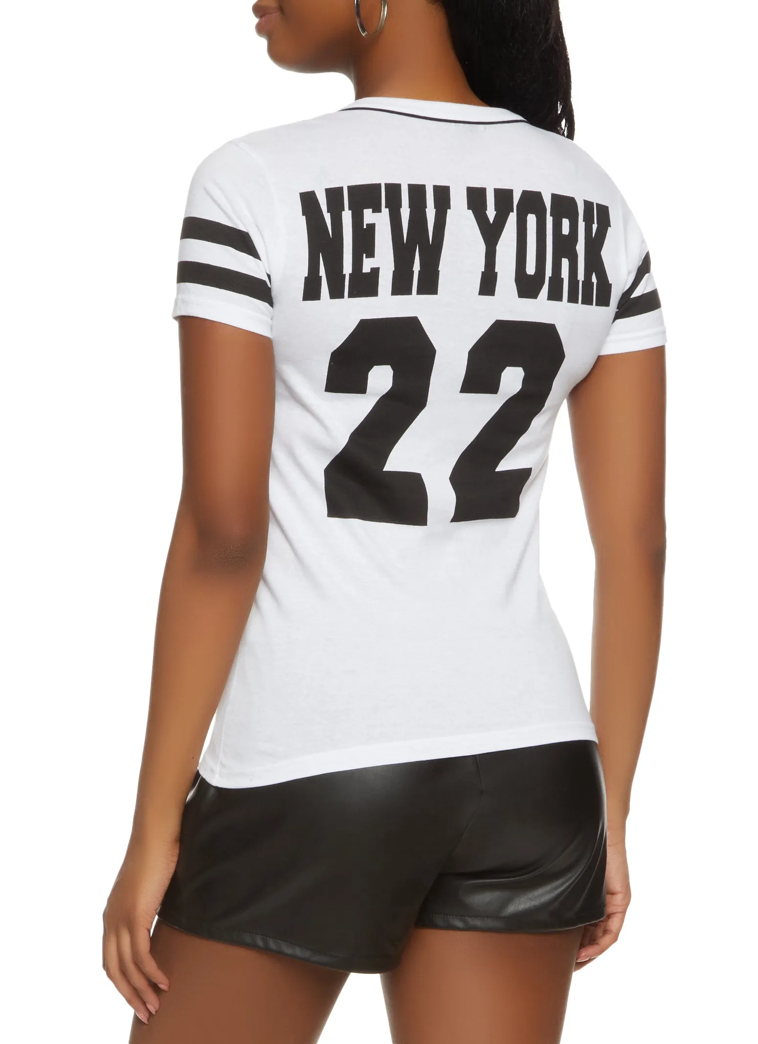 New York 22 Baseball Shirt sold by Rainbow product image thumbnail 2