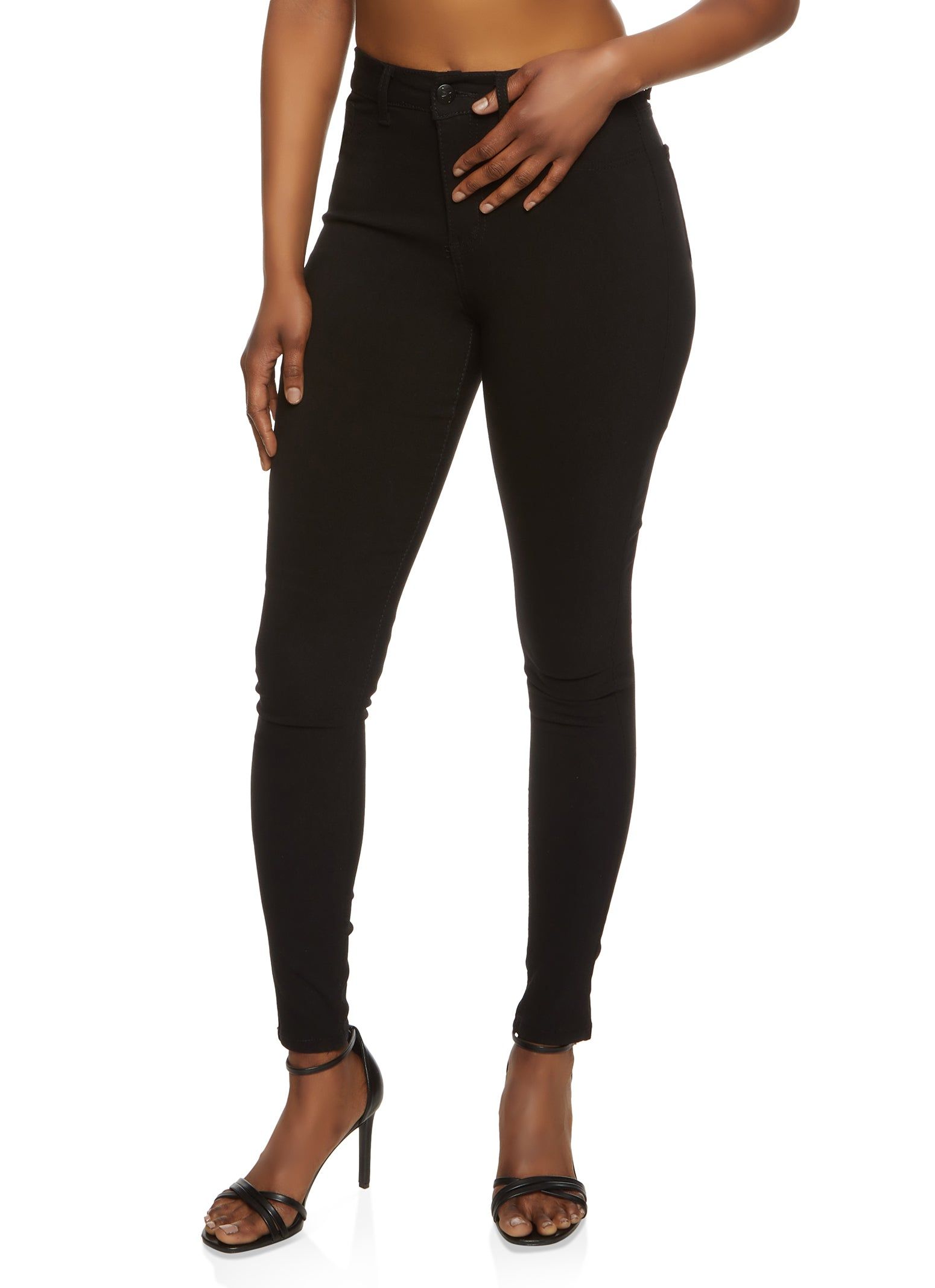 Twill High Waisted Hyperstretch Pants sold by Rainbow