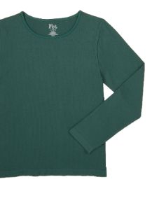 Plus Size Solid Seamless Long Sleeve Top sold by Rainbow