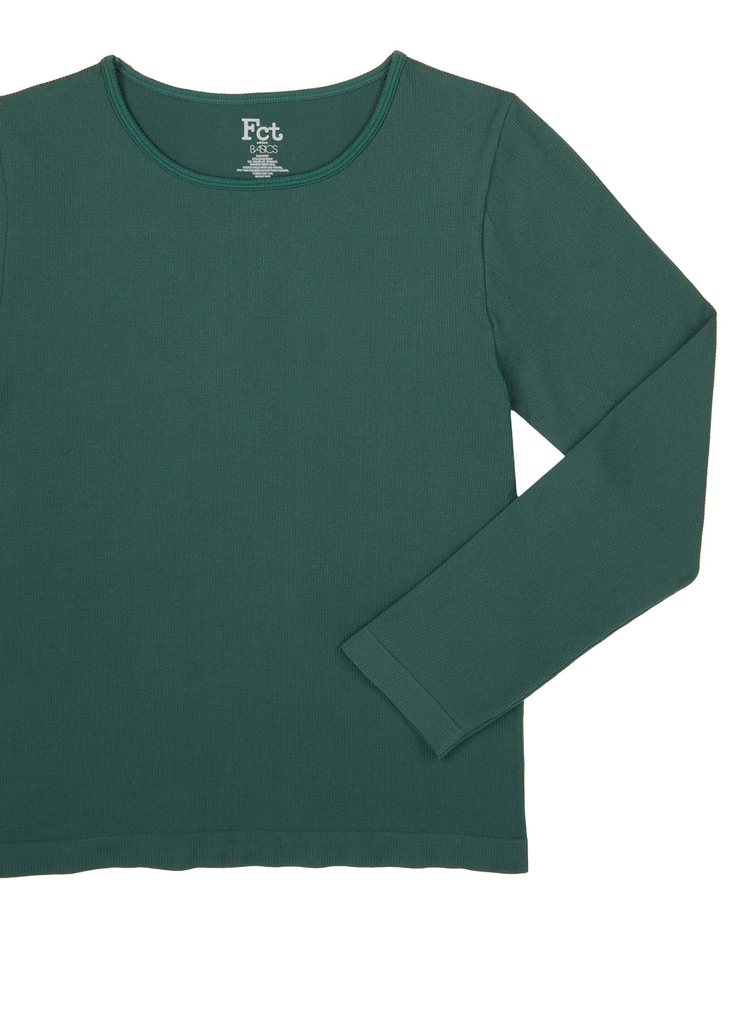 Plus Size Solid Seamless Long Sleeve Top sold by Rainbow product image thumbnail 3