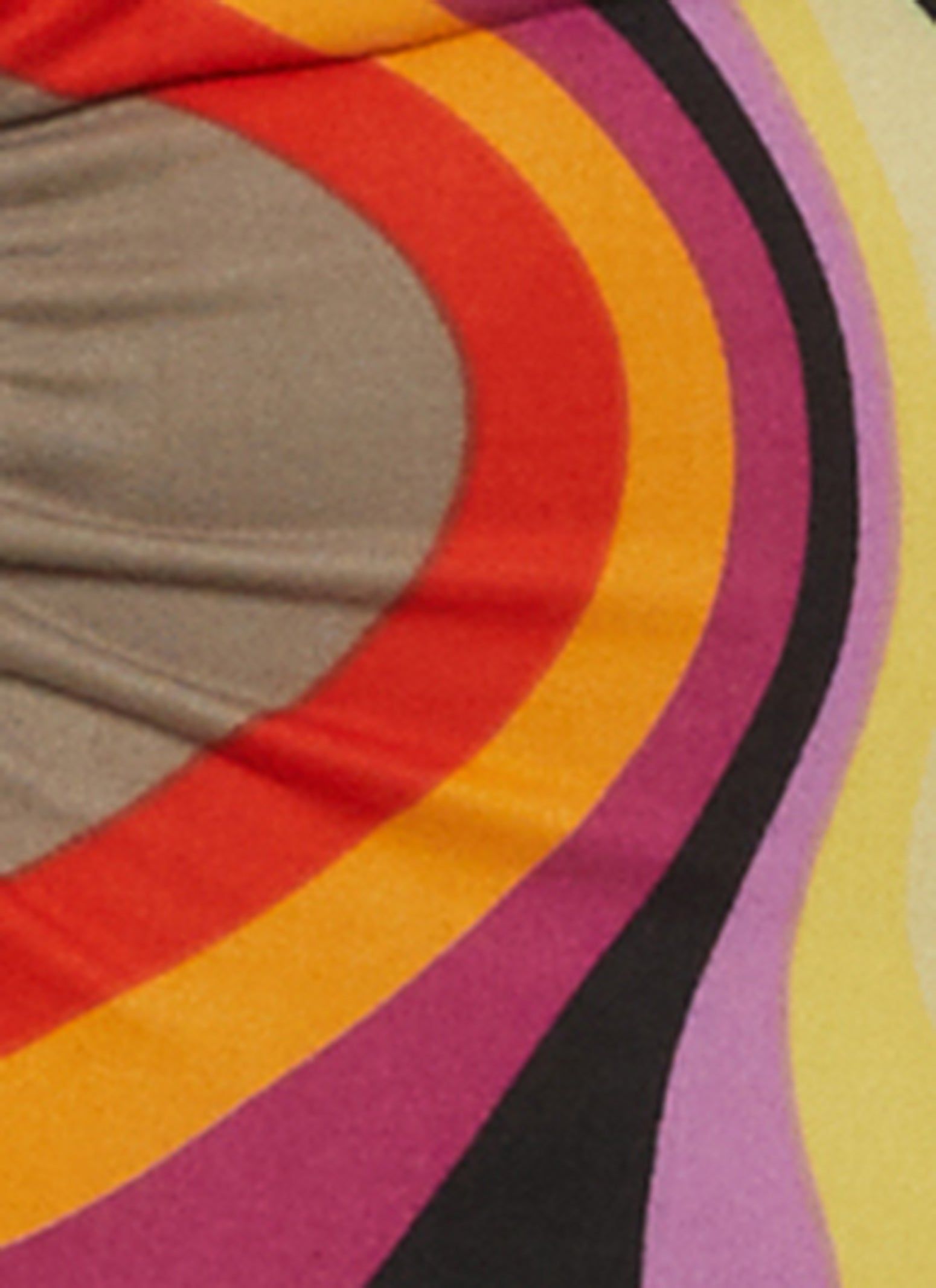 Psychedelic Print Drawstring Cut Out Dress sold by Rainbow product image thumbnail 4