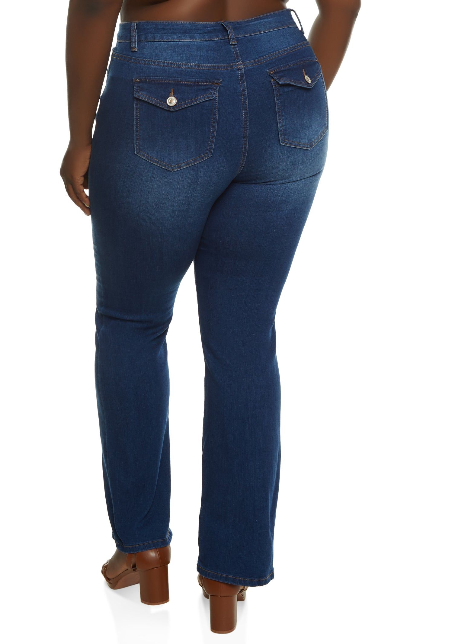Plus Size WAX High Rise Boot Cut Jeans sold by Rainbow product image thumbnail 2