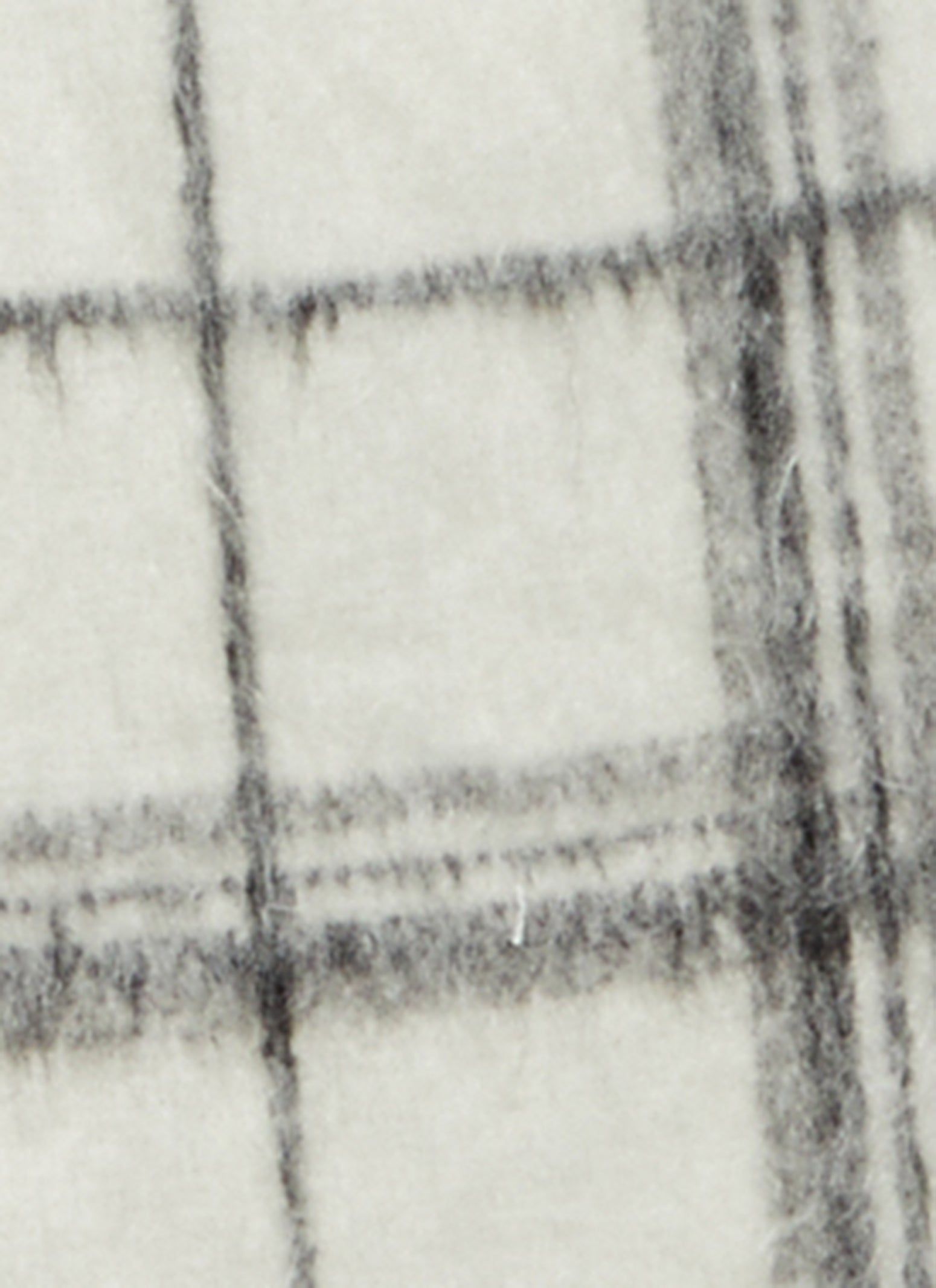 Plaid Brushed Knit Long Shacket sold by Rainbow product image thumbnail 4