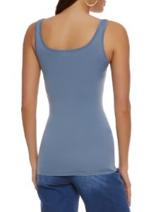 Seamless Scoop Neck Tank Top sold by Rainbow
