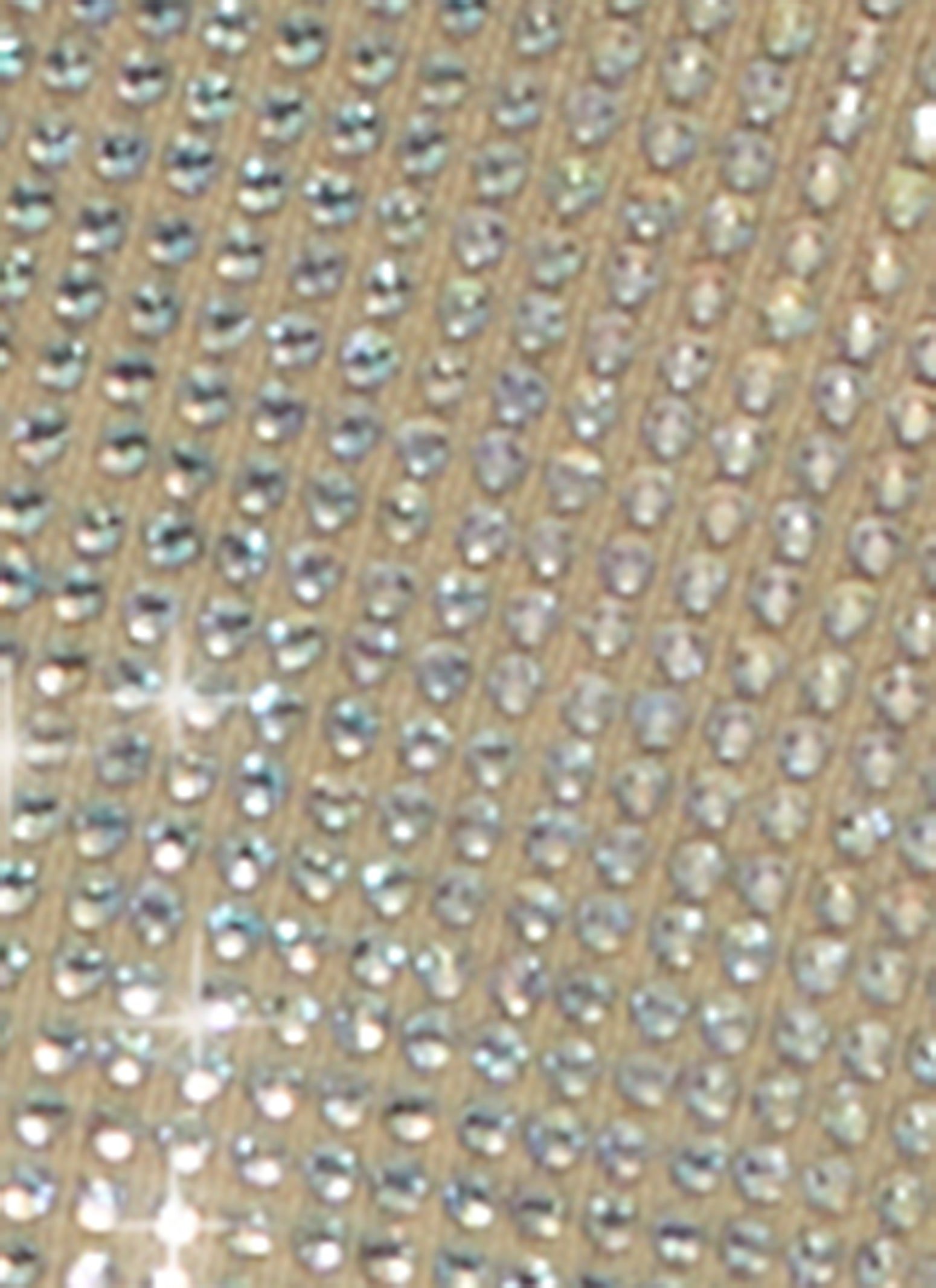 Rhinestone Band Square Toe Mid Heel Sandals sold by Rainbow product image thumbnail 4