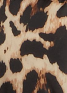 Leopard Print Cropped Puffer Jacket sold by Rainbow