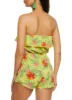 Floral Strapless Flounce Romper sold by Rainbow