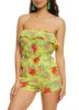 Floral Strapless Flounce Romper sold by Rainbow
