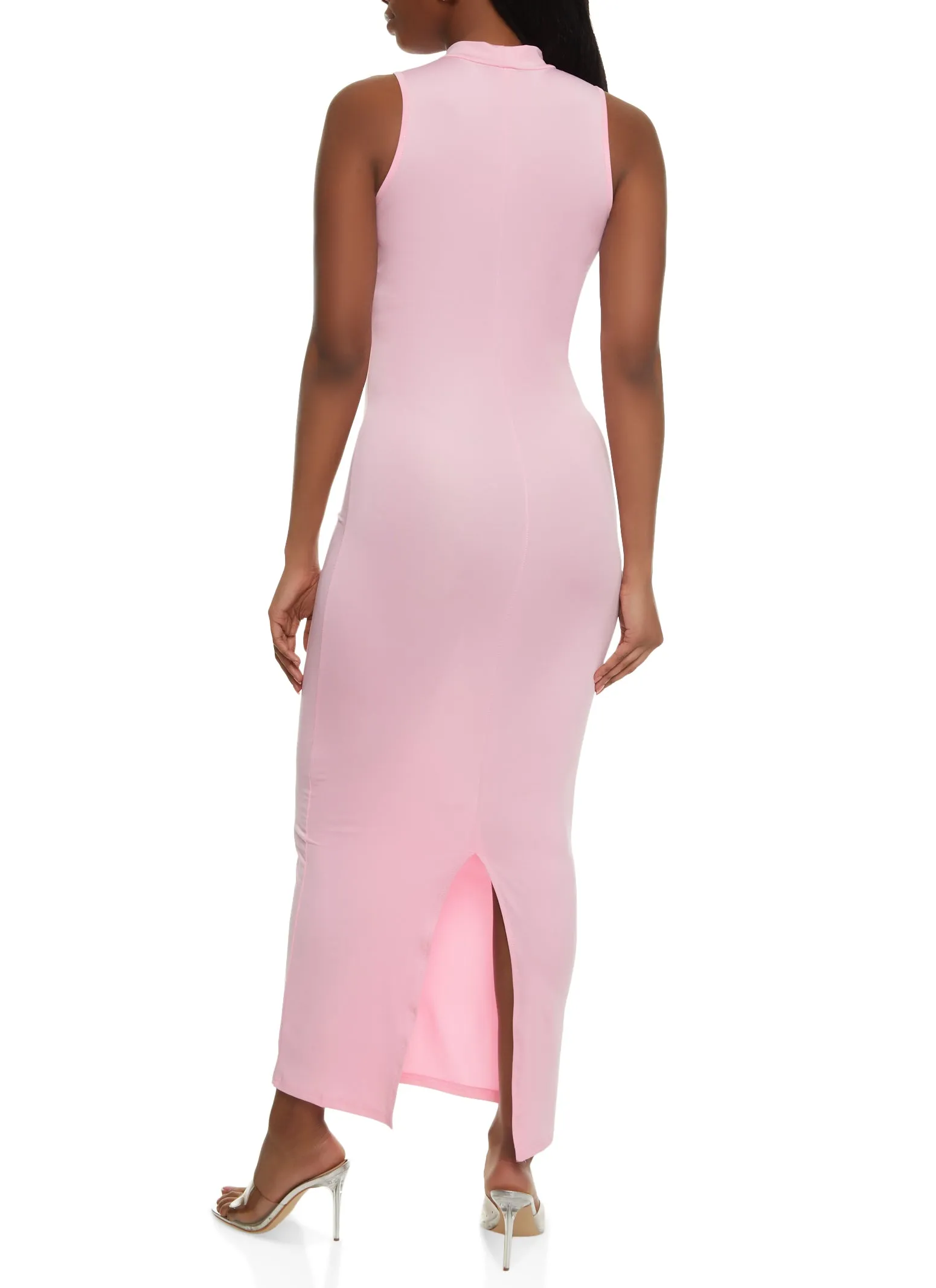 Daisy Sleeveless Mock Neck Maxi Dress sold by Rainbow product image thumbnail 3