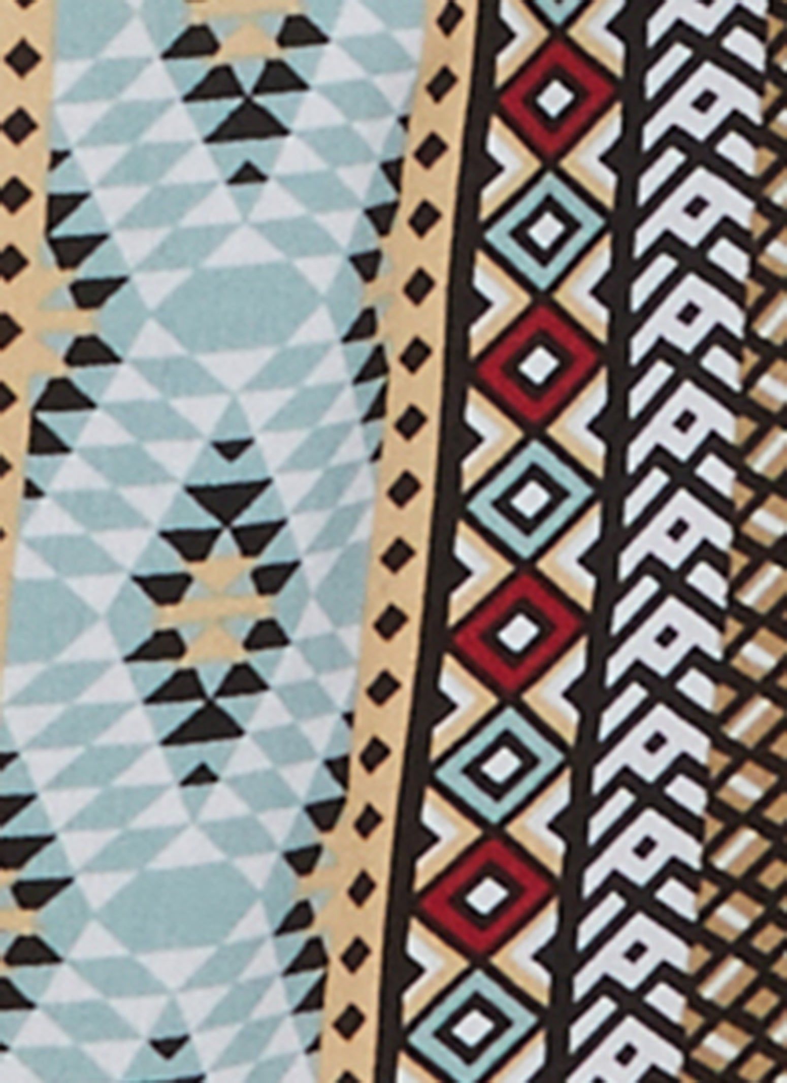 Boho Print Smocked Tube Romper sold by Rainbow product image thumbnail 3