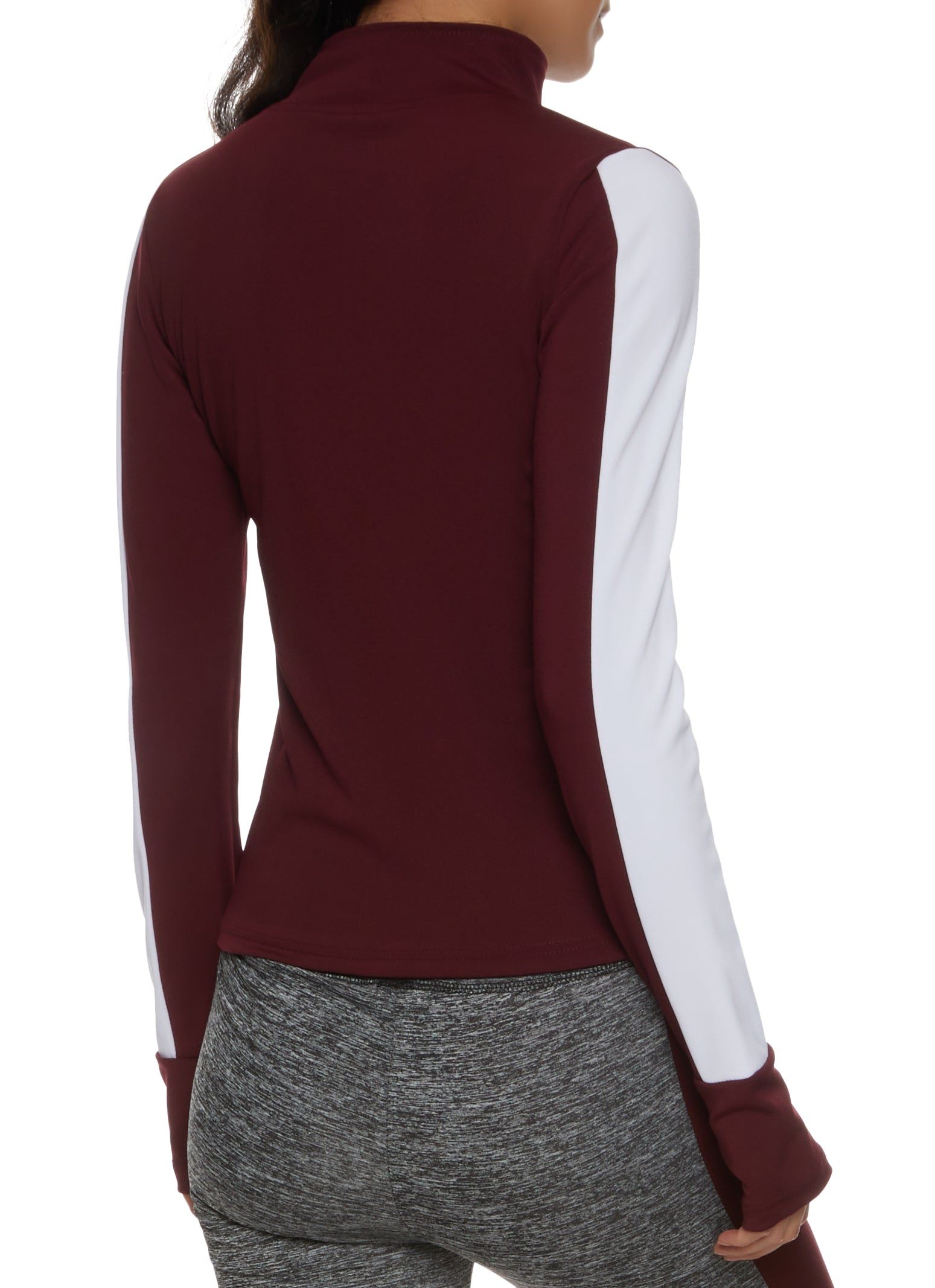 Chevron Zip Front Active Track Jacket sold by Rainbow product image thumbnail 3