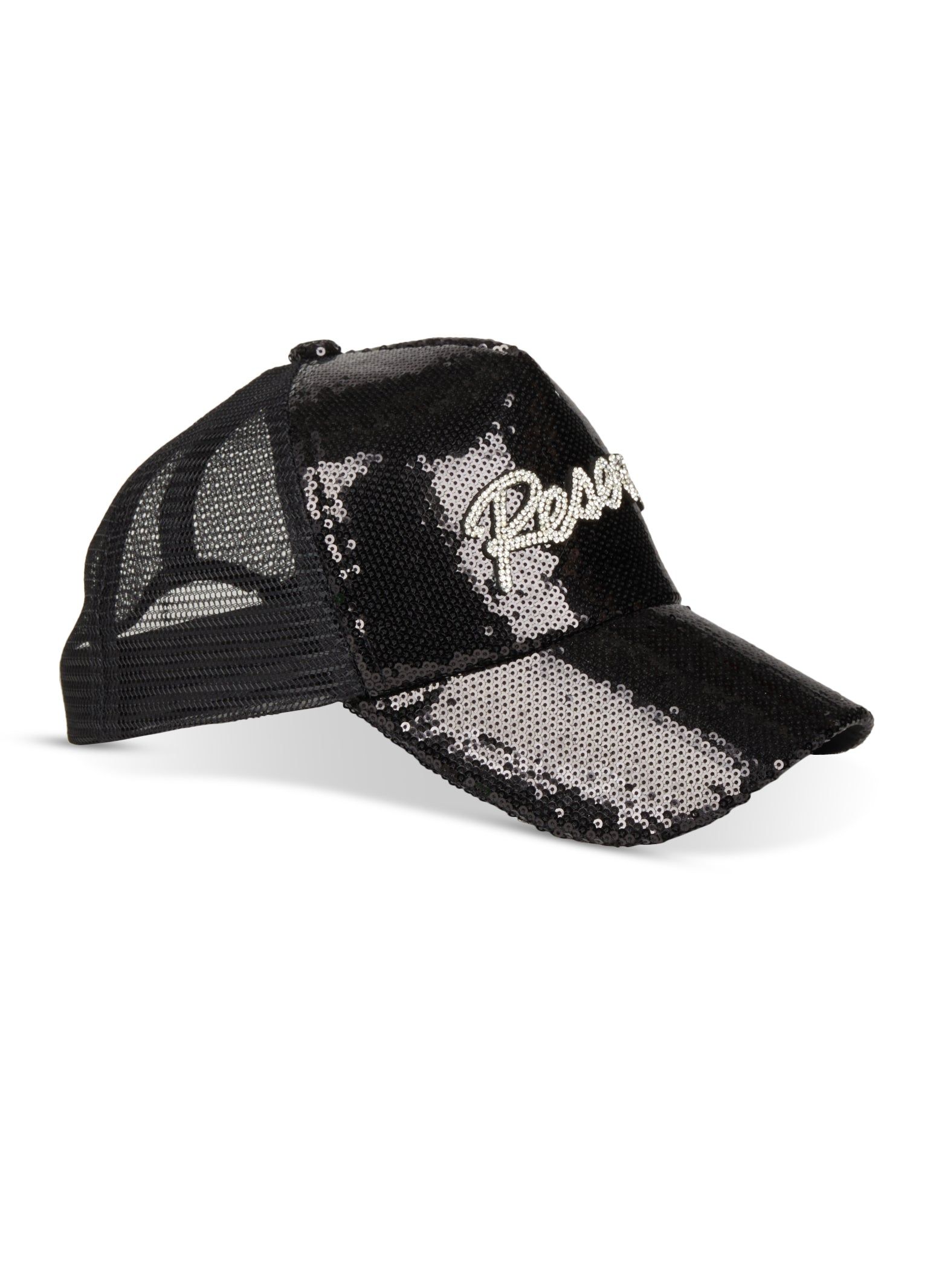 Rhinestone Reserve Sequin Baseball Cap sold by Rainbow product image thumbnail 2
