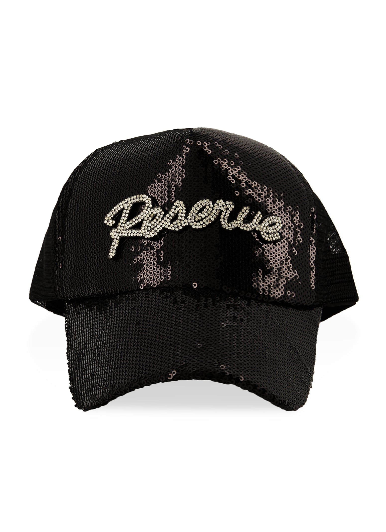 Rhinestone Reserve Sequin Baseball Cap sold by Rainbow product image thumbnail 3