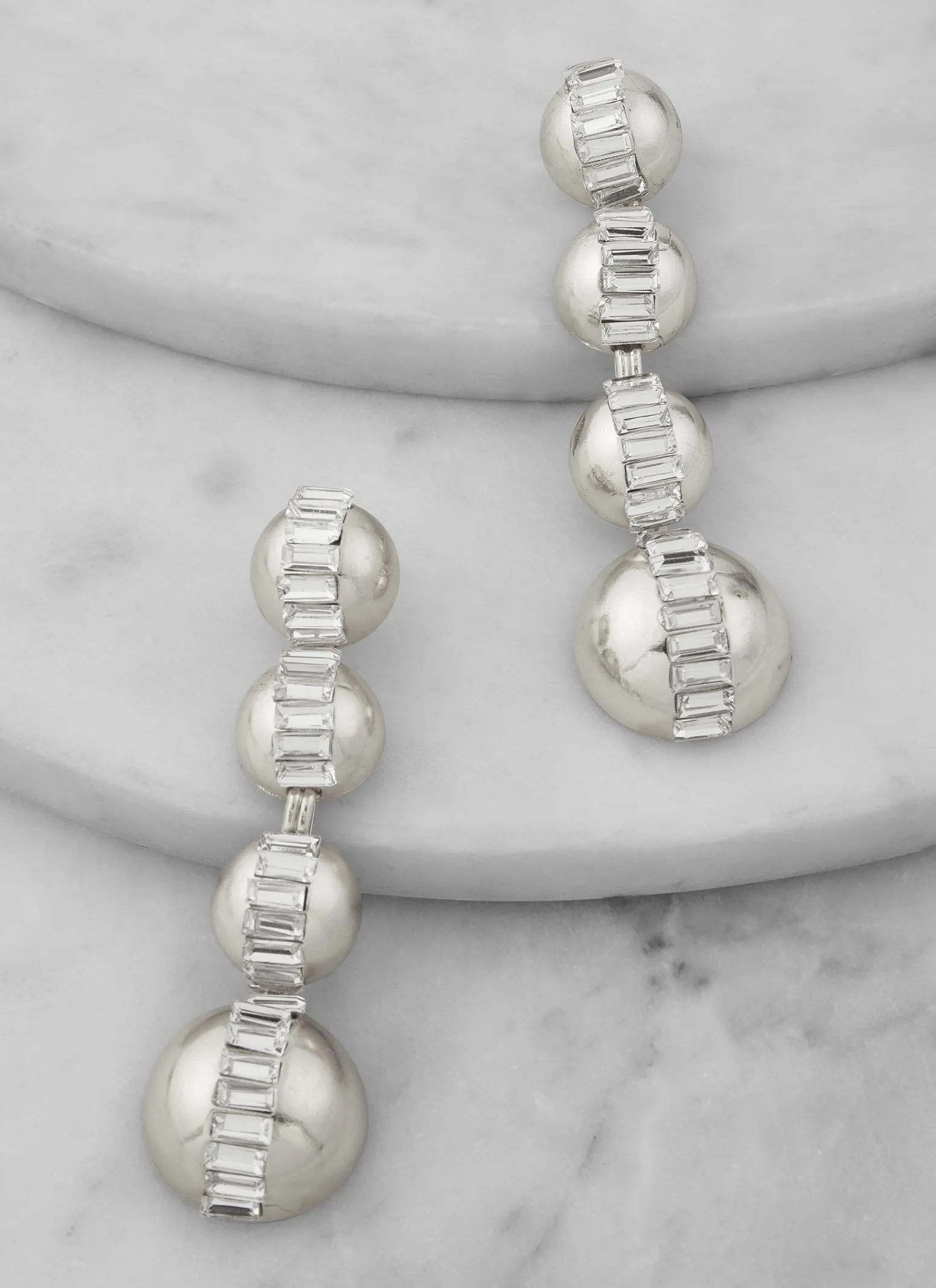 Rhinestone Ball Drop Earrings sold by Rainbow product image thumbnail 2