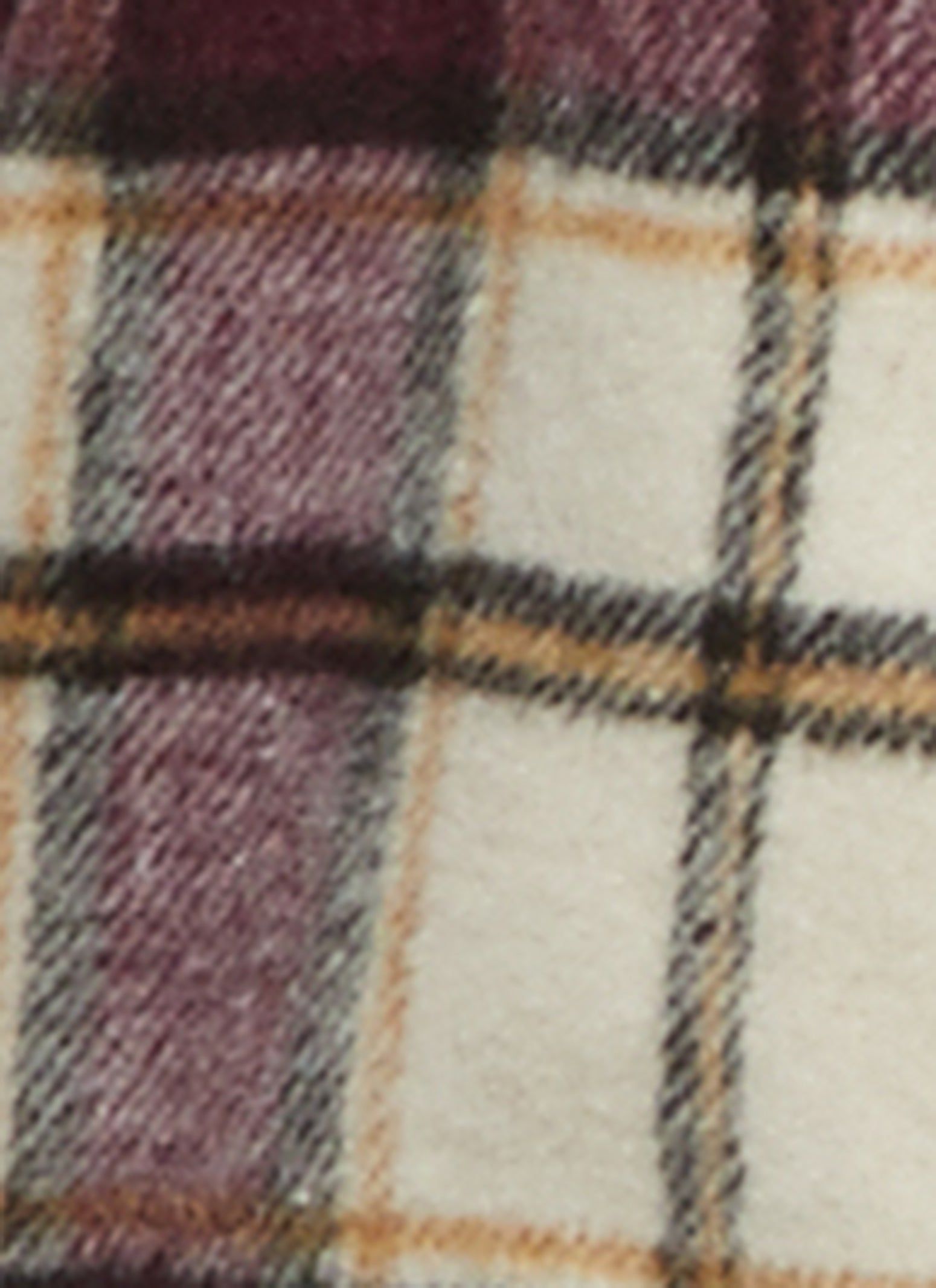 Plus Size Plaid Brushed Knit Shacket sold by Rainbow product image thumbnail 4