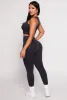 Daisy Seamless Ribbed High Waisted Leggings sold by Rainbow