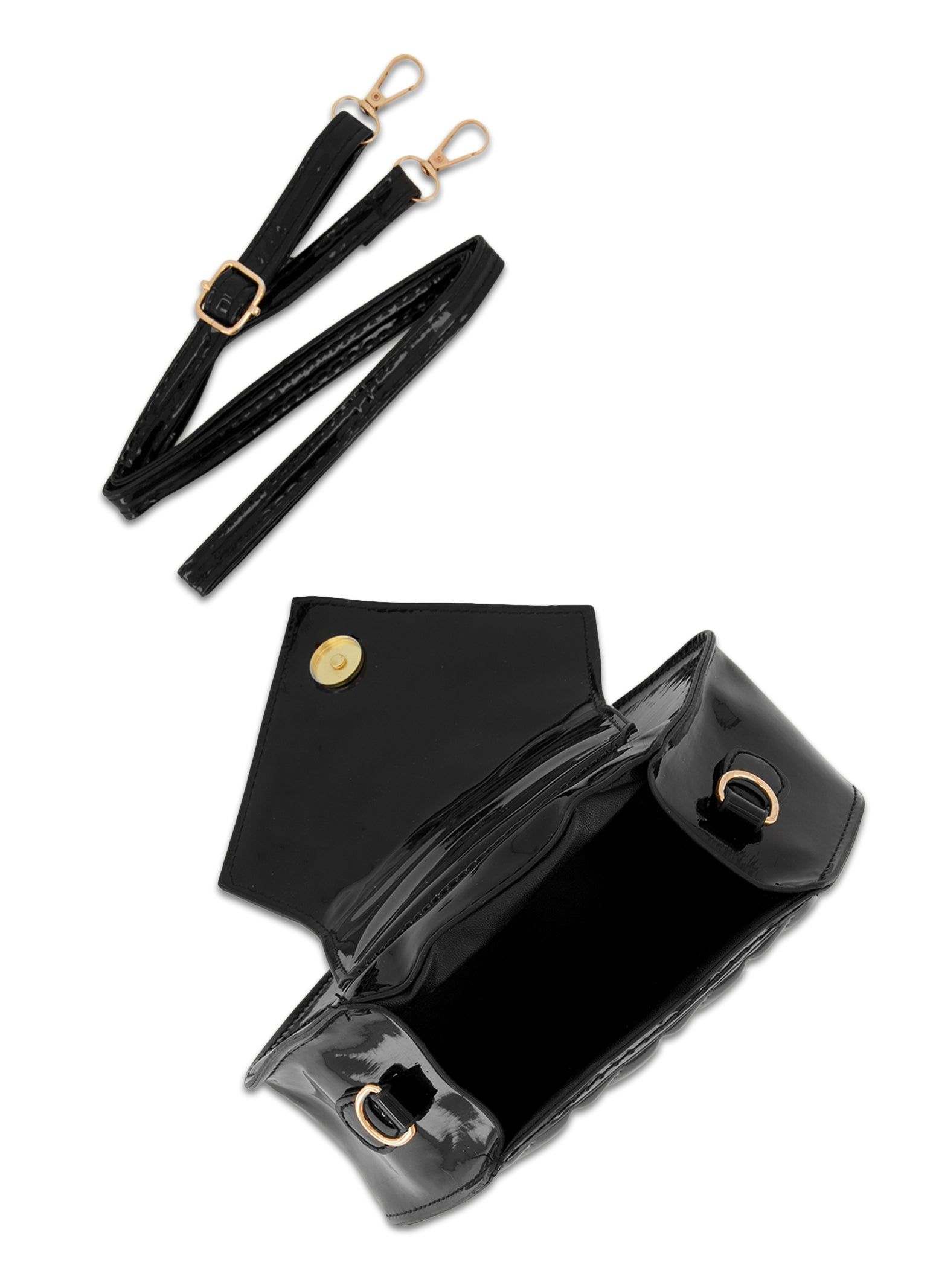 Tassel Detail Quilted Crossbody Bag sold by Rainbow product image thumbnail 5