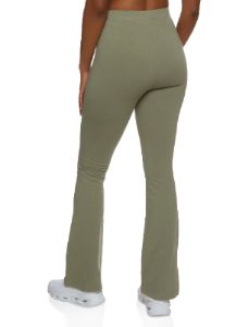 High Waist Flare Yoga Pants sold by Rainbow
