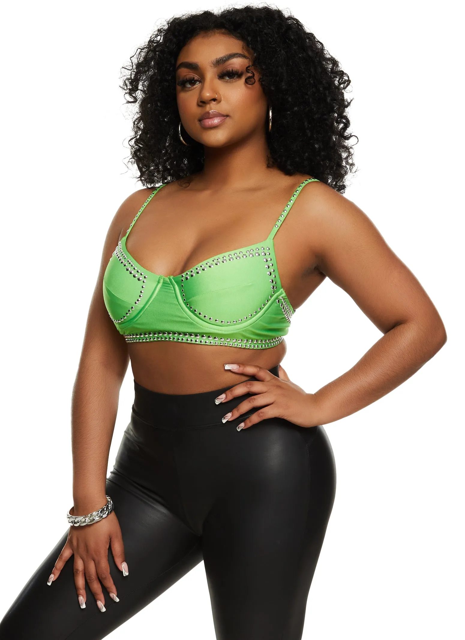 Studded Trim Bralette sold by Rainbow product image thumbnail 2