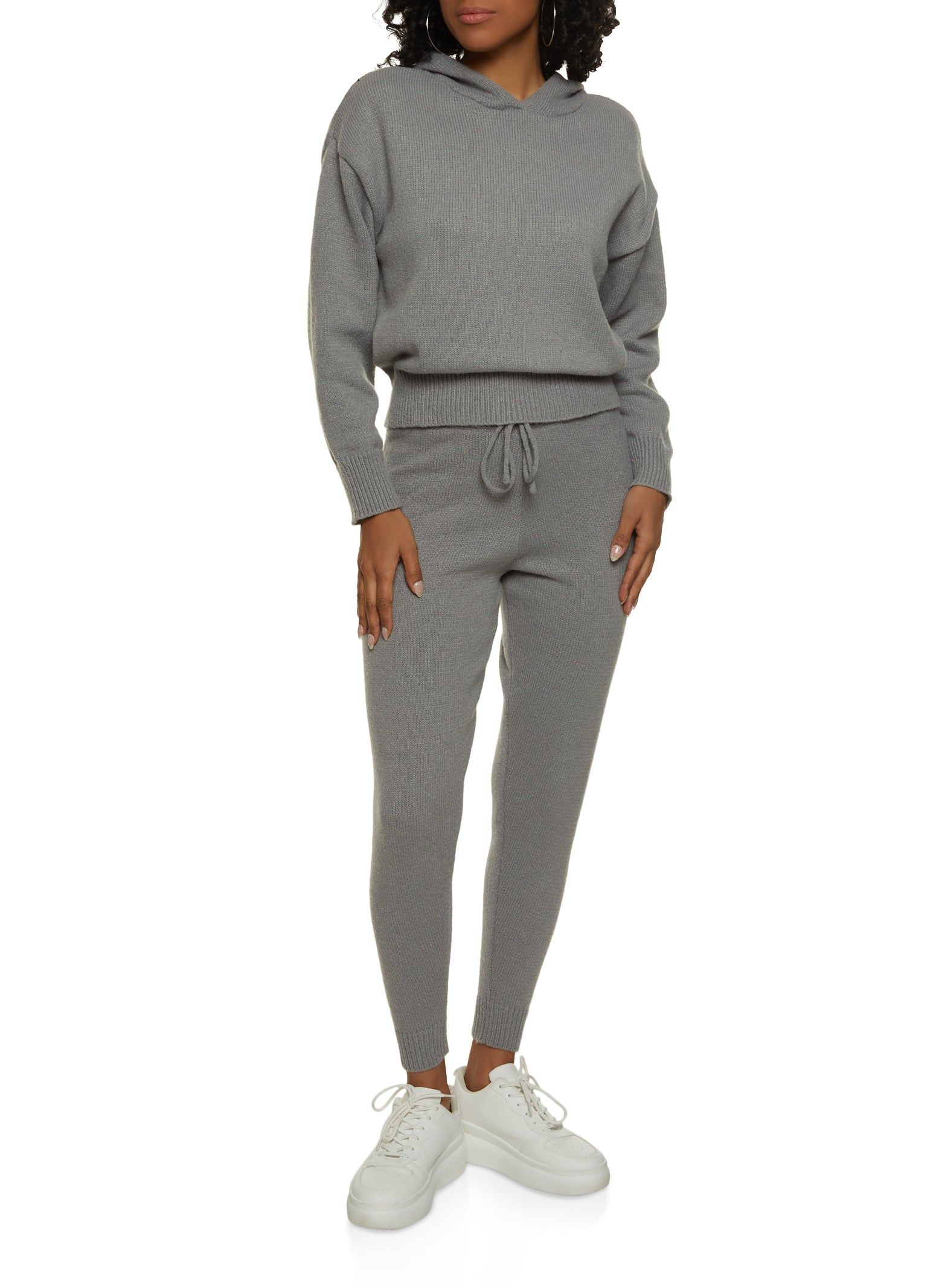 Brushed Knit Hooded Sweater sold by Rainbow product image thumbnail 2