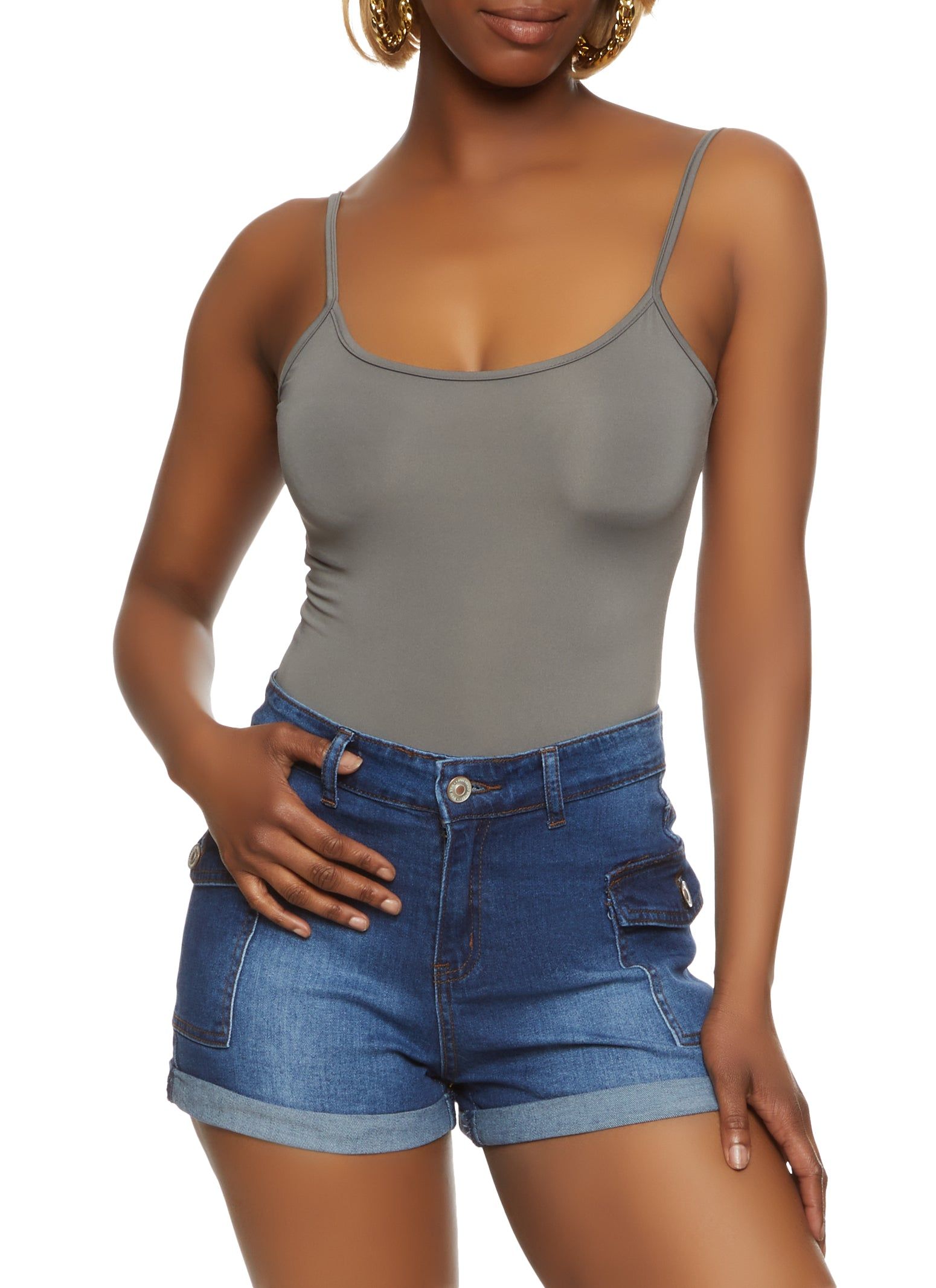 Solid Cami Bodysuit sold by Rainbow product image thumbnail 2