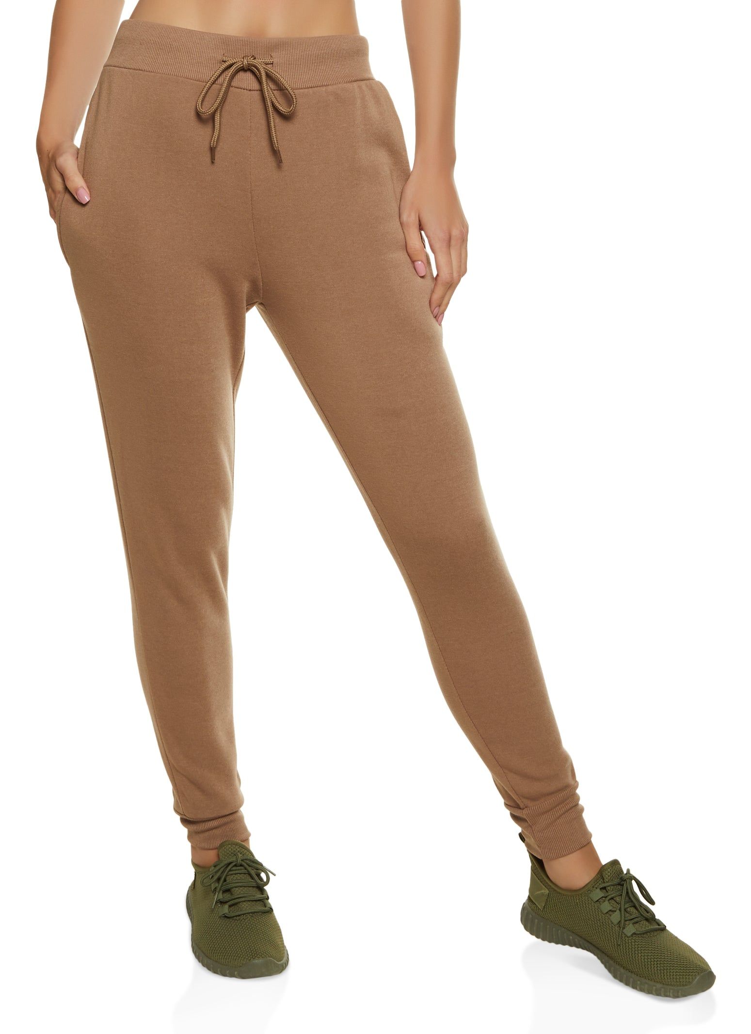 Basic Drawstring Joggers sold by Rainbow