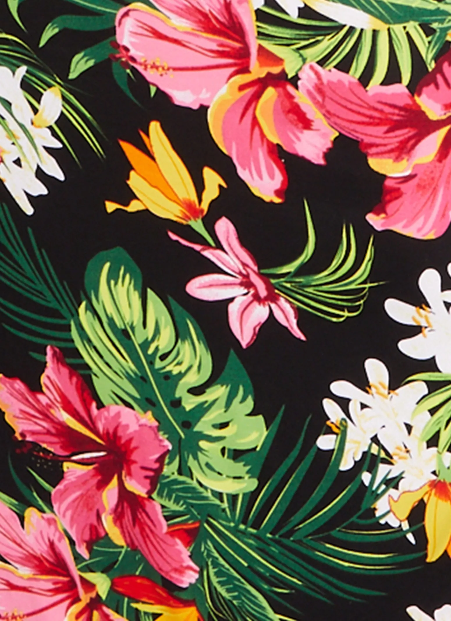Plus Size Tropical Floral Print Maxi Tank Dress sold by Rainbow product image thumbnail 4