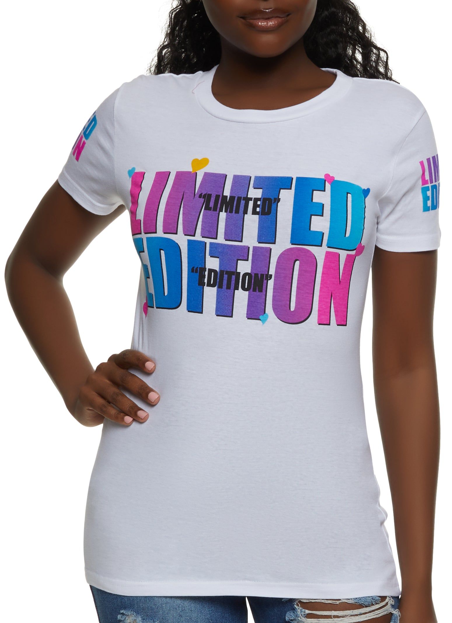 Not Perfect Limited Edition Back Graphic Tee sold by Rainbow