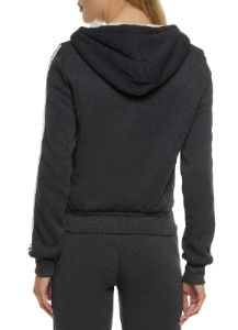 Varsity Stripe Zip Front Hoodie sold by Rainbow