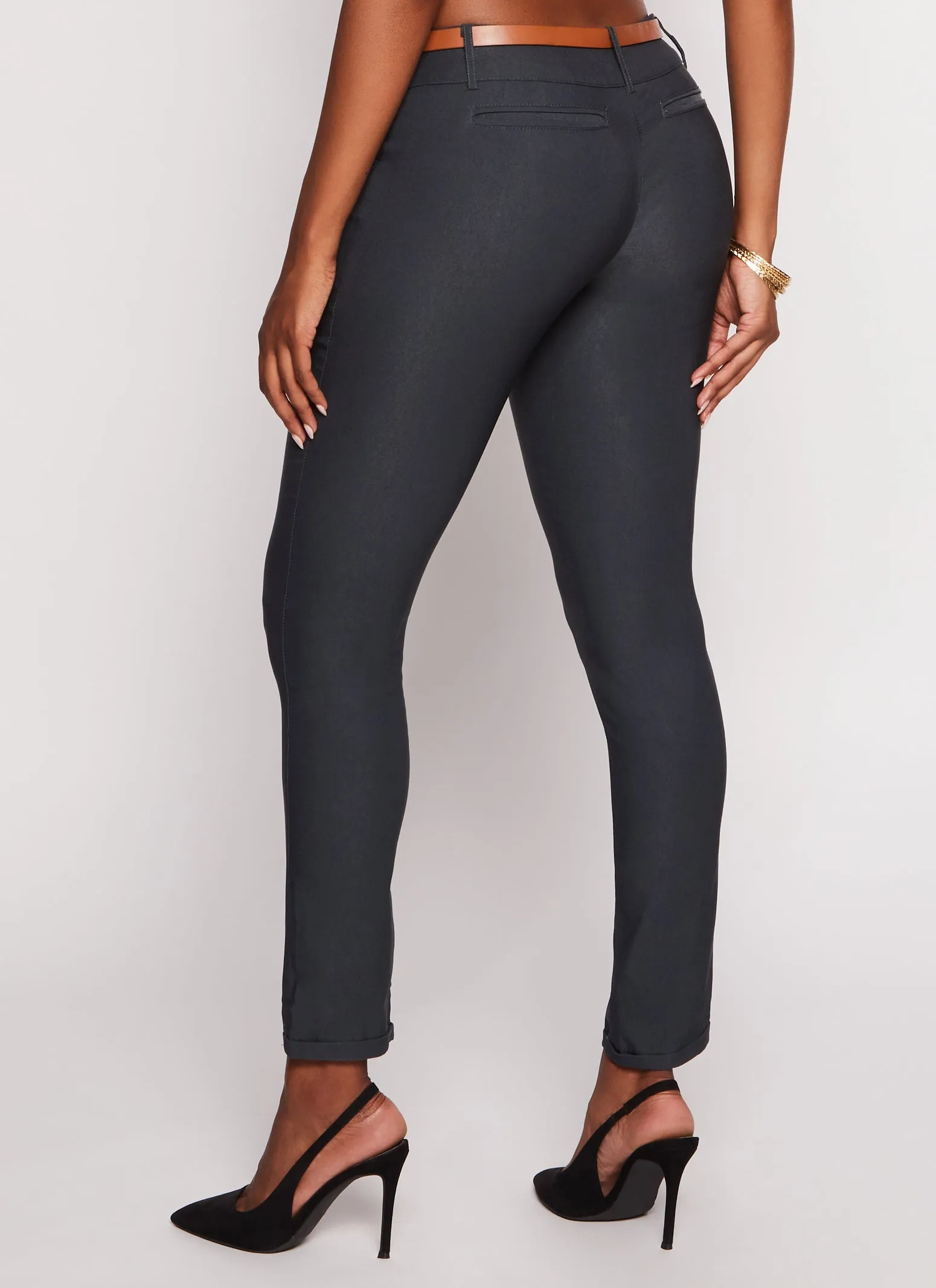 Belted Two Button Dress Pants sold by Rainbow product image thumbnail 3