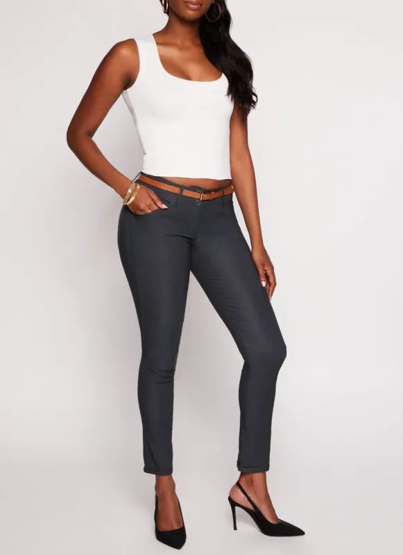 Belted Two Button Dress Pants sold by Rainbow