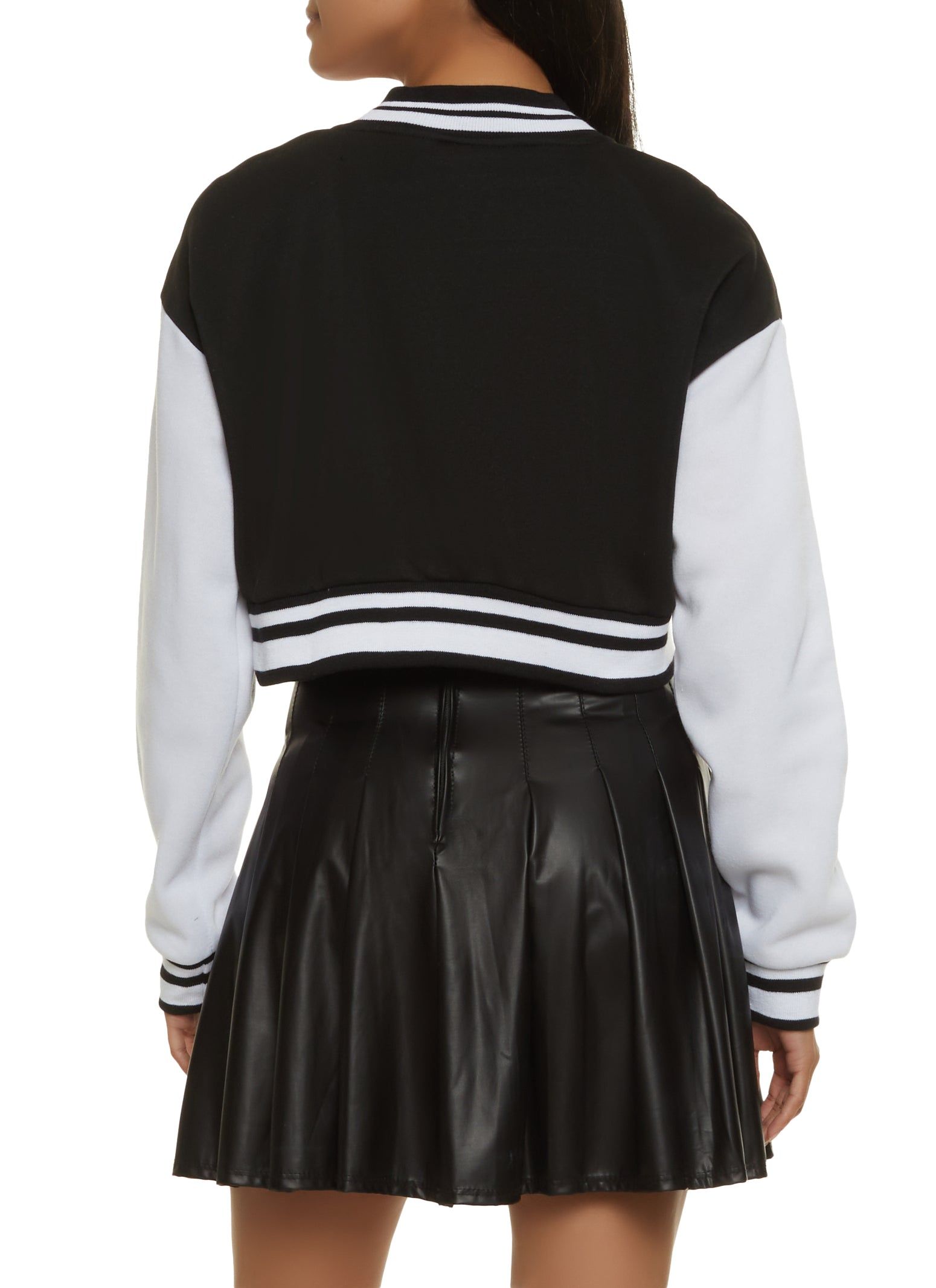 NYC Zip Up Varsity Jacket sold by Rainbow product image thumbnail 2