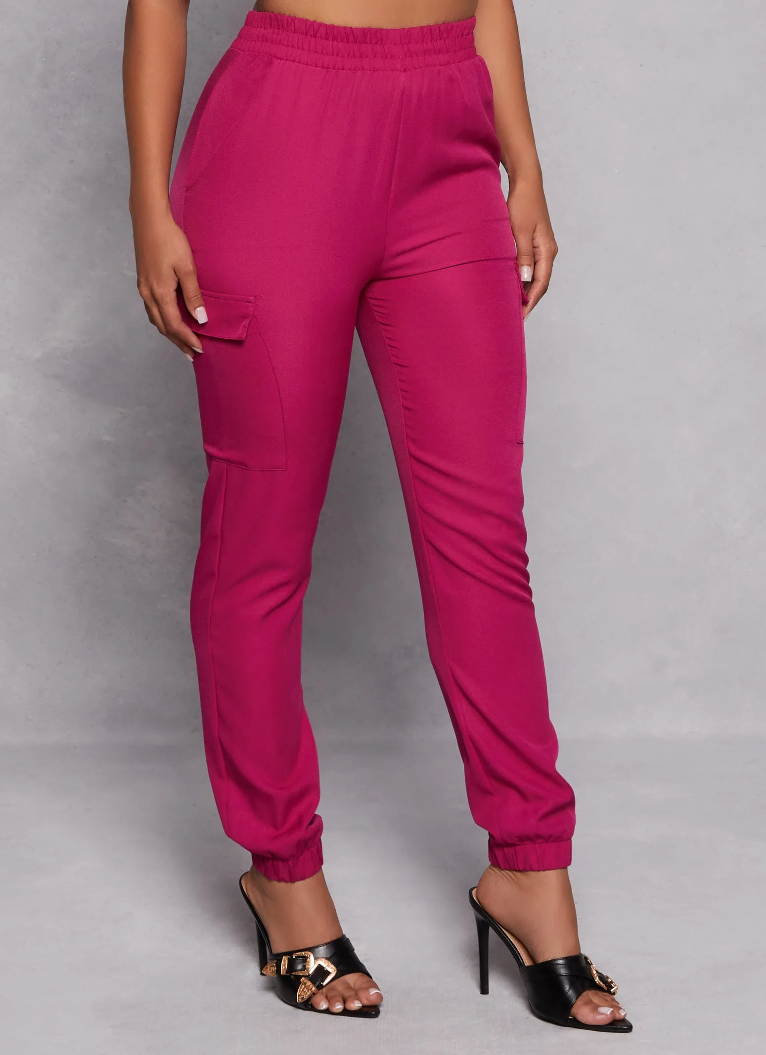 Pull On Tapered Leg Cargo Pants sold by Rainbow product image thumbnail 2